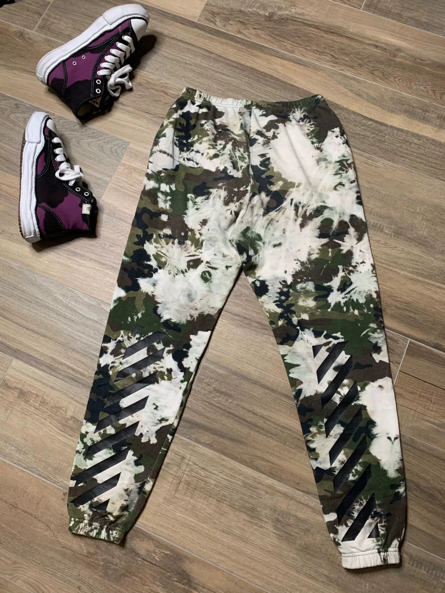 Off-White Comme des Garçons Multi Casual Pants S Men Size US 30 / EU 46 - 2 Thumbnail