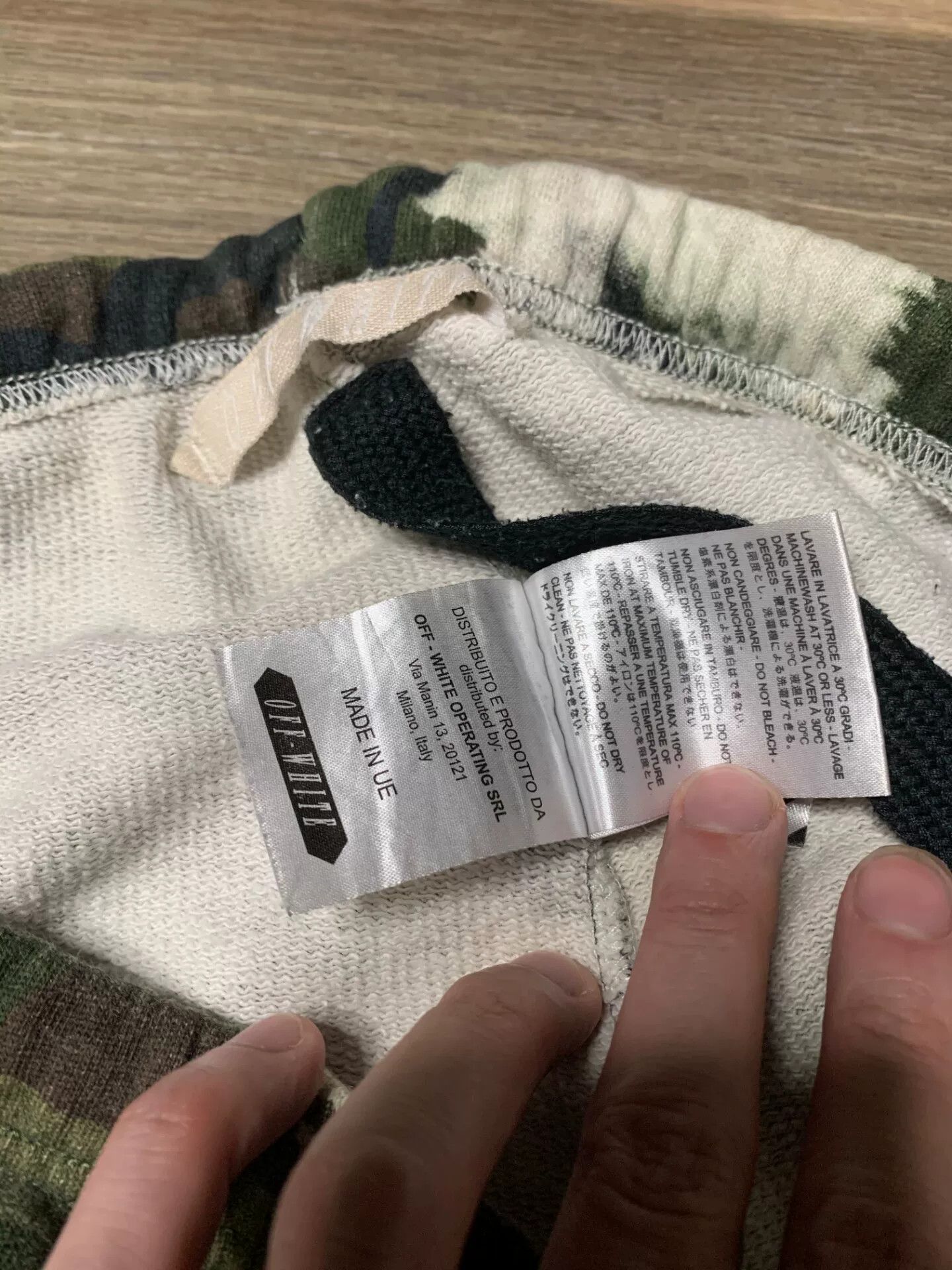 Off-White Comme des Garçons Multi Casual Pants S Men Size US 30 / EU 46 - 6 Thumbnail