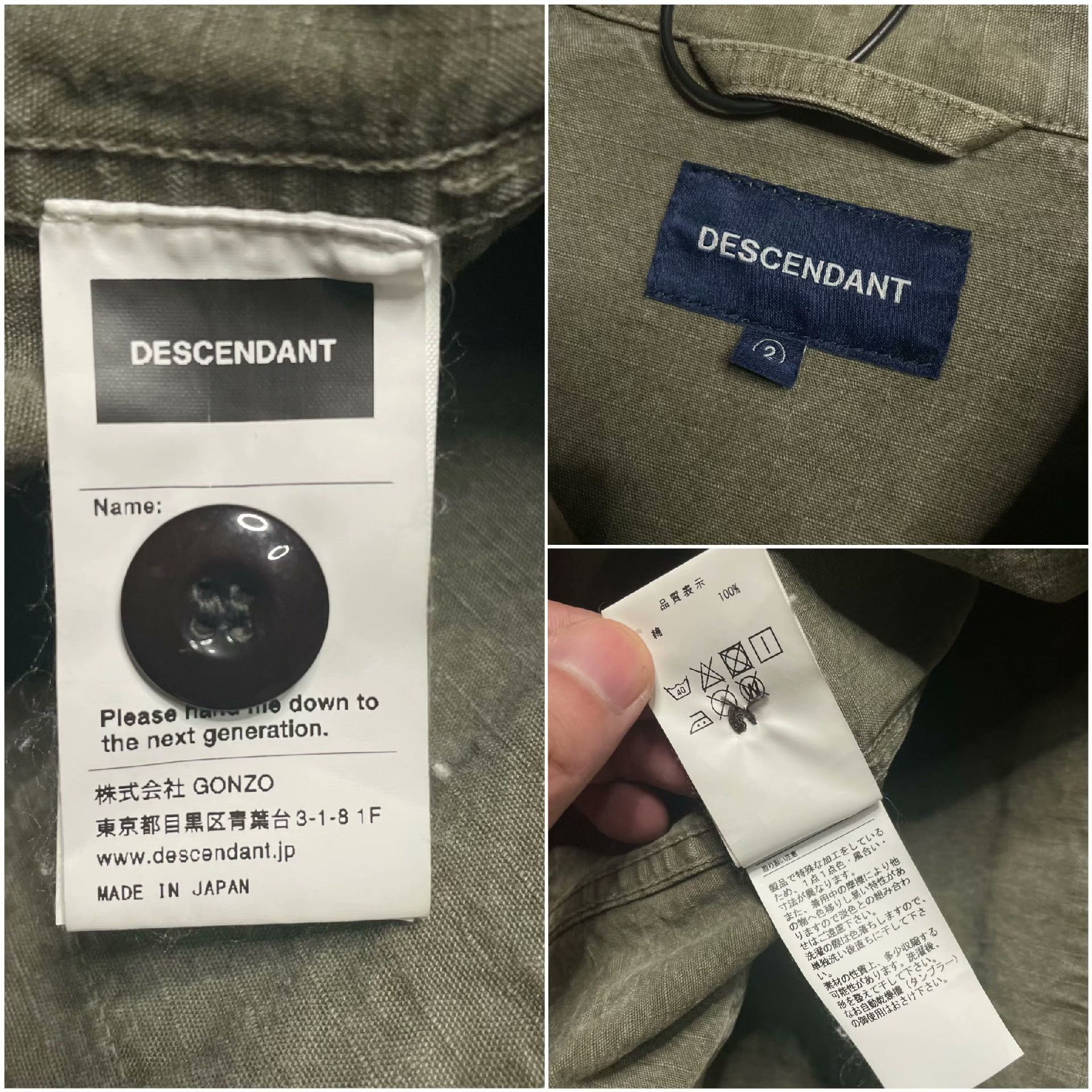 Descendant Multi Light Jacket M Men Size US M / EU 48-50 / 2 - 8 Thumbnail