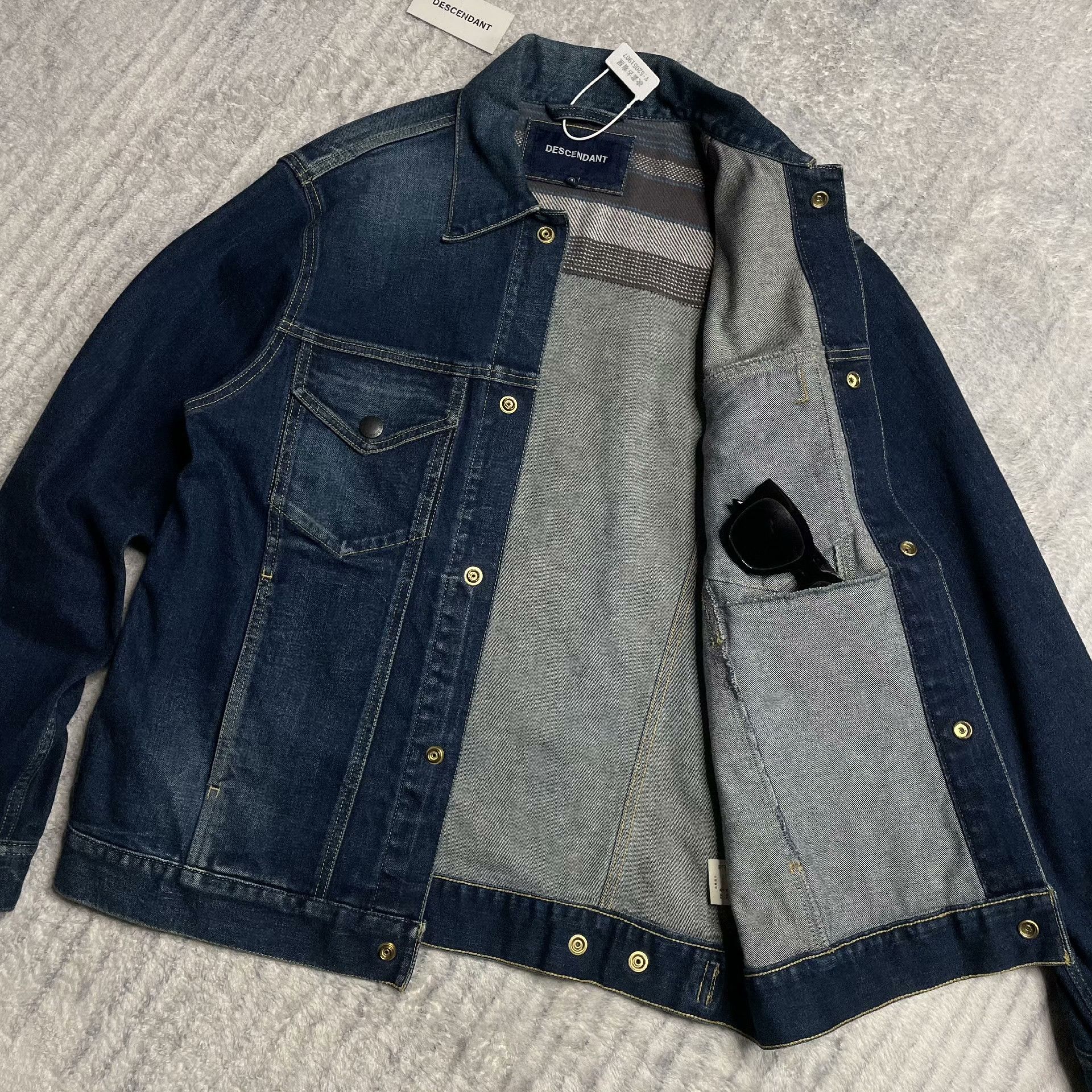 Descendant Denim Multi Light Jacket S Men Size US S / EU 44-46 / 1 - 3 Thumbnail