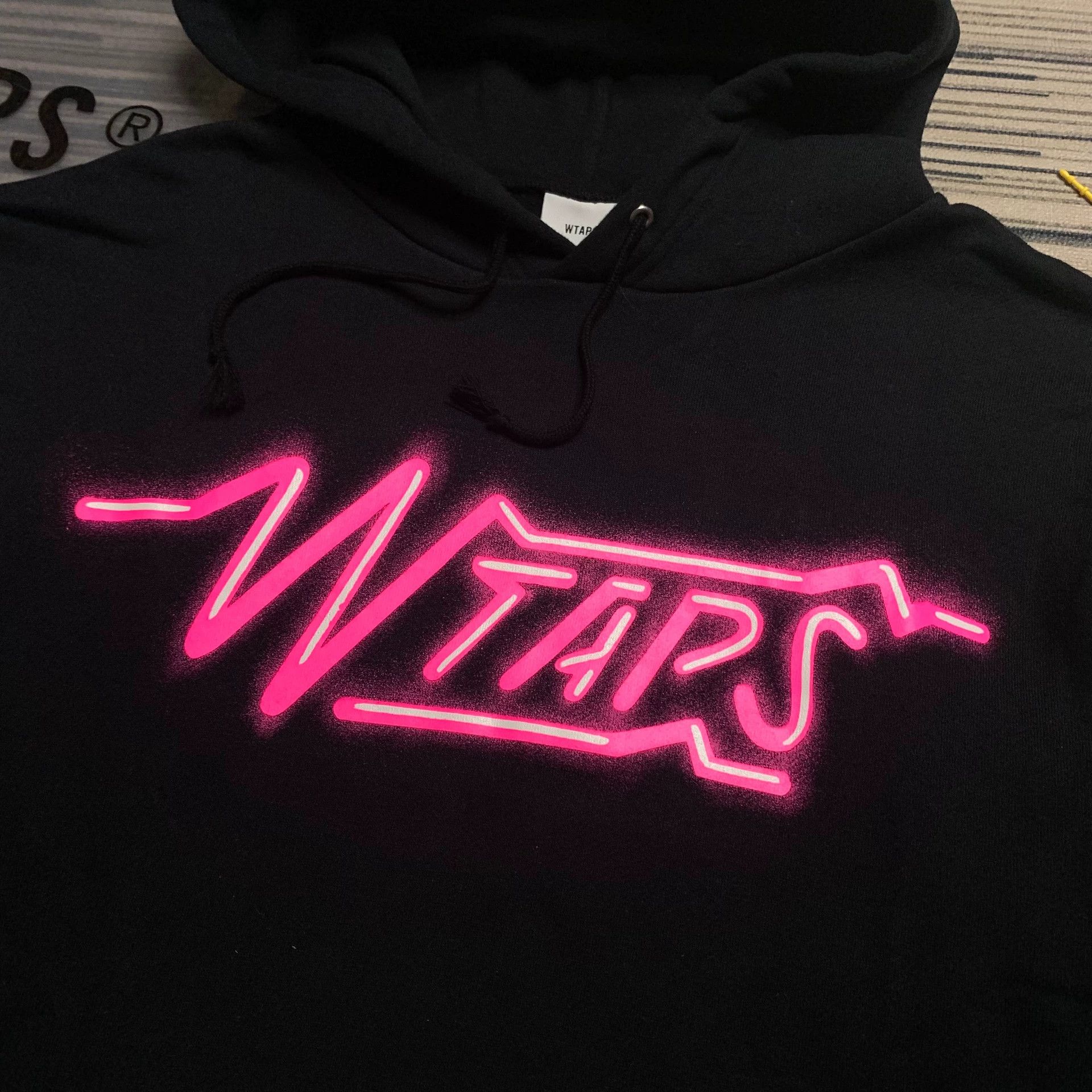 Wtaps Comme des Garçons White Hoodie S Men Size US S / EU 44-46 / 1 - 4 Thumbnail
