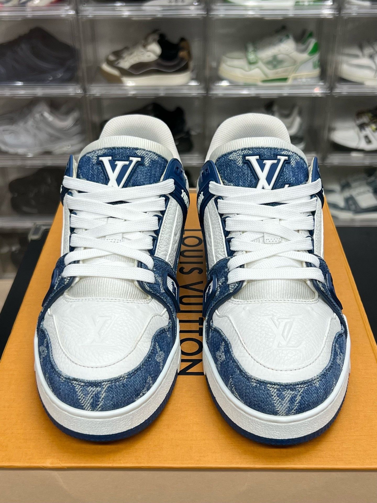 Louis Vuitton Louis Vuitton Blue Denim Designer Size US 30 / EU 46 - 2 Thumbnail