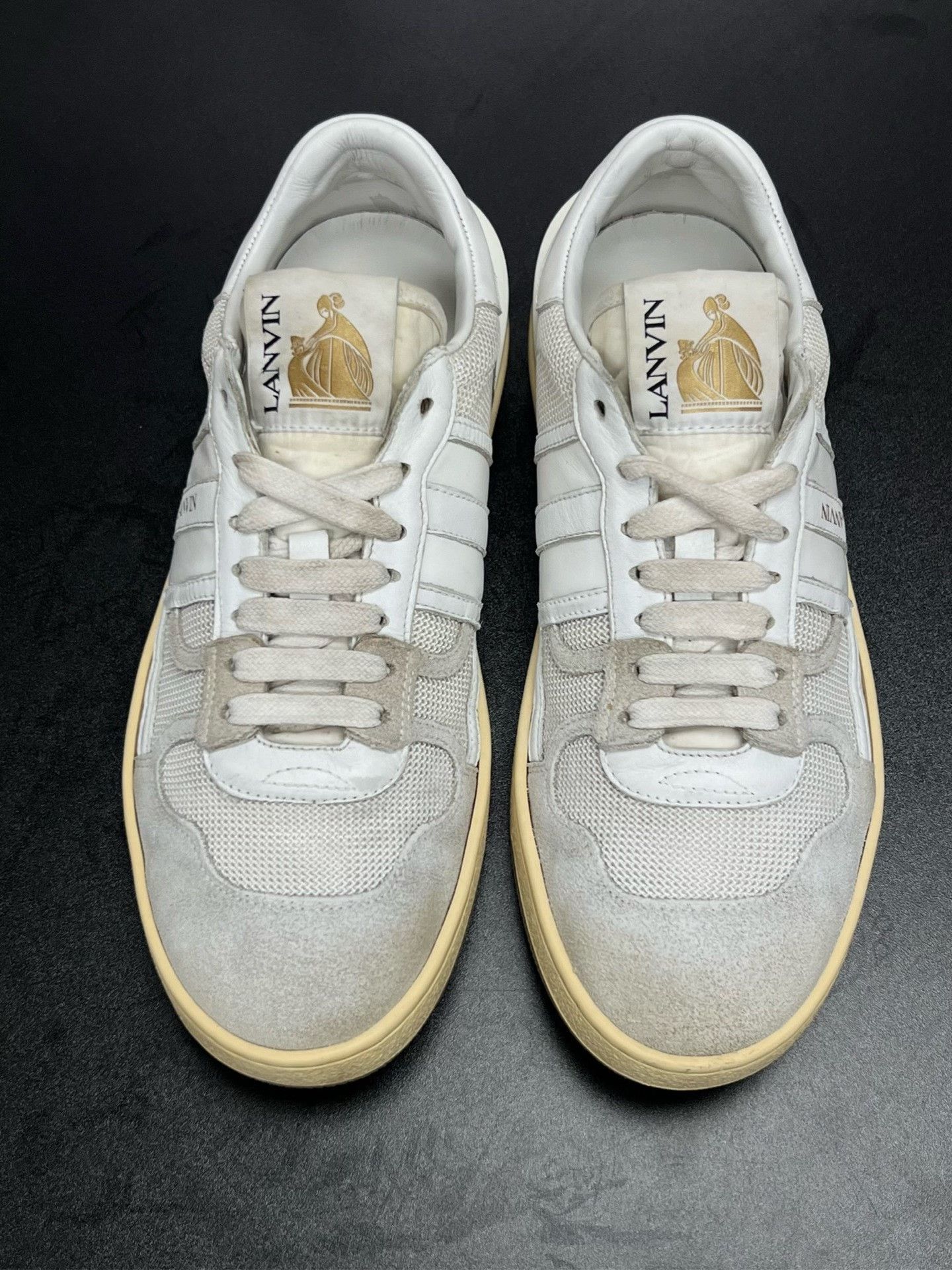 Lanvin Lanvin White Shoes Low Top High Top Size US 10 / EU 43 - 3 Thumbnail