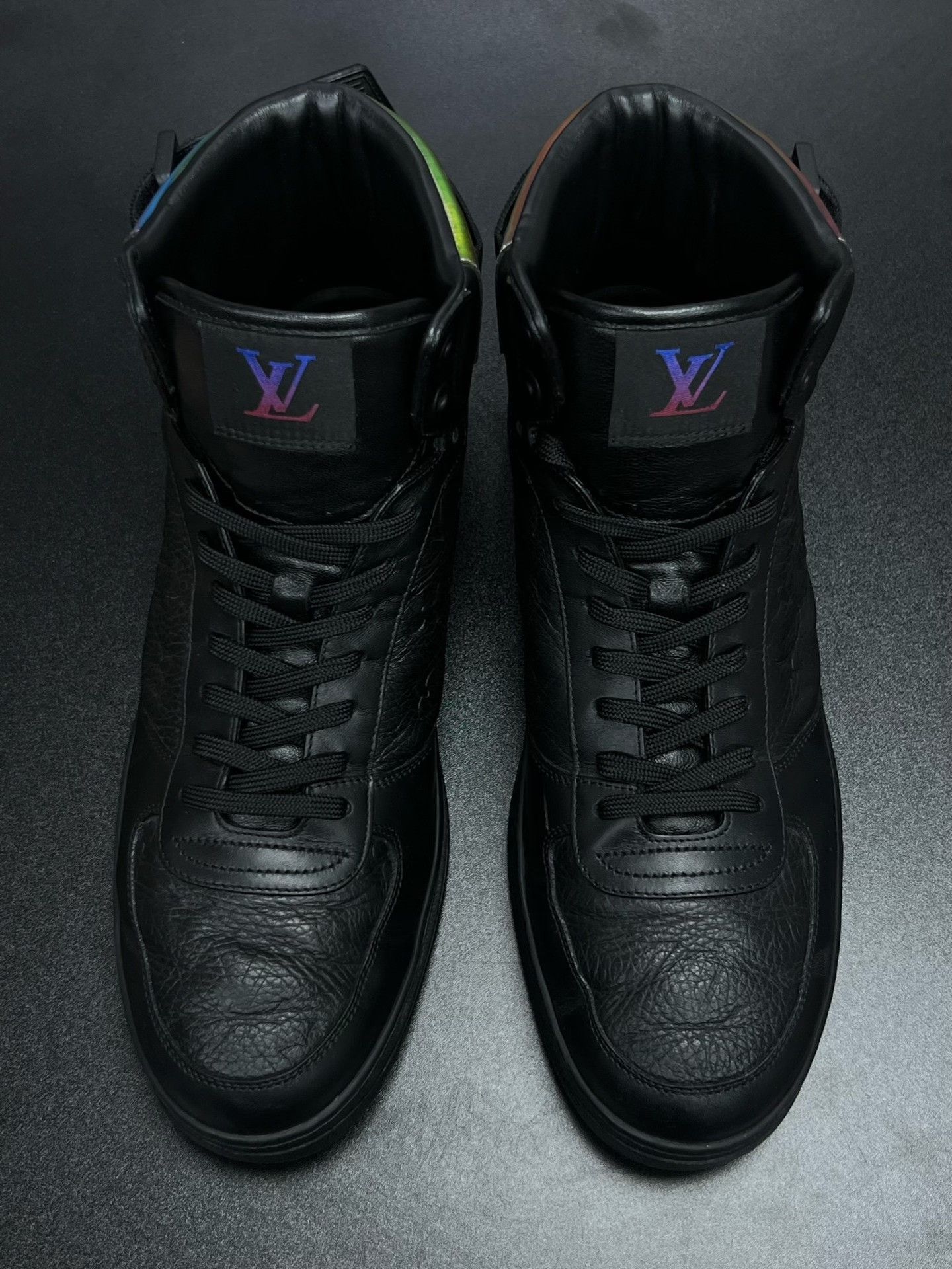 Louis Vuitton Louis Vuitton Black Shoes Low Top Size US 10 / EU 43 - 3 Thumbnail