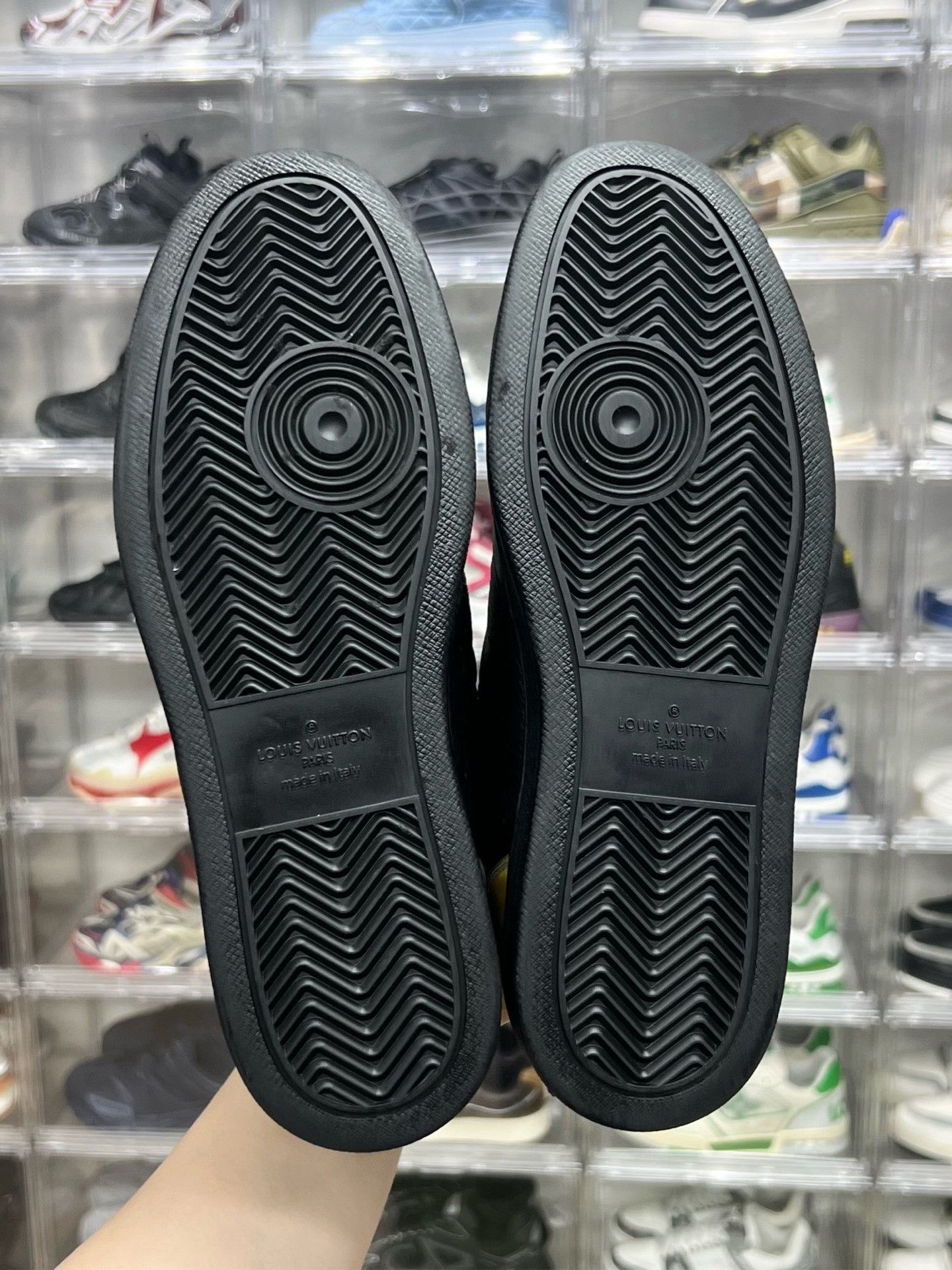 Louis Vuitton Louis Vuitton Black Shoes Low Top Size US 10 / EU 43 - 8 Thumbnail