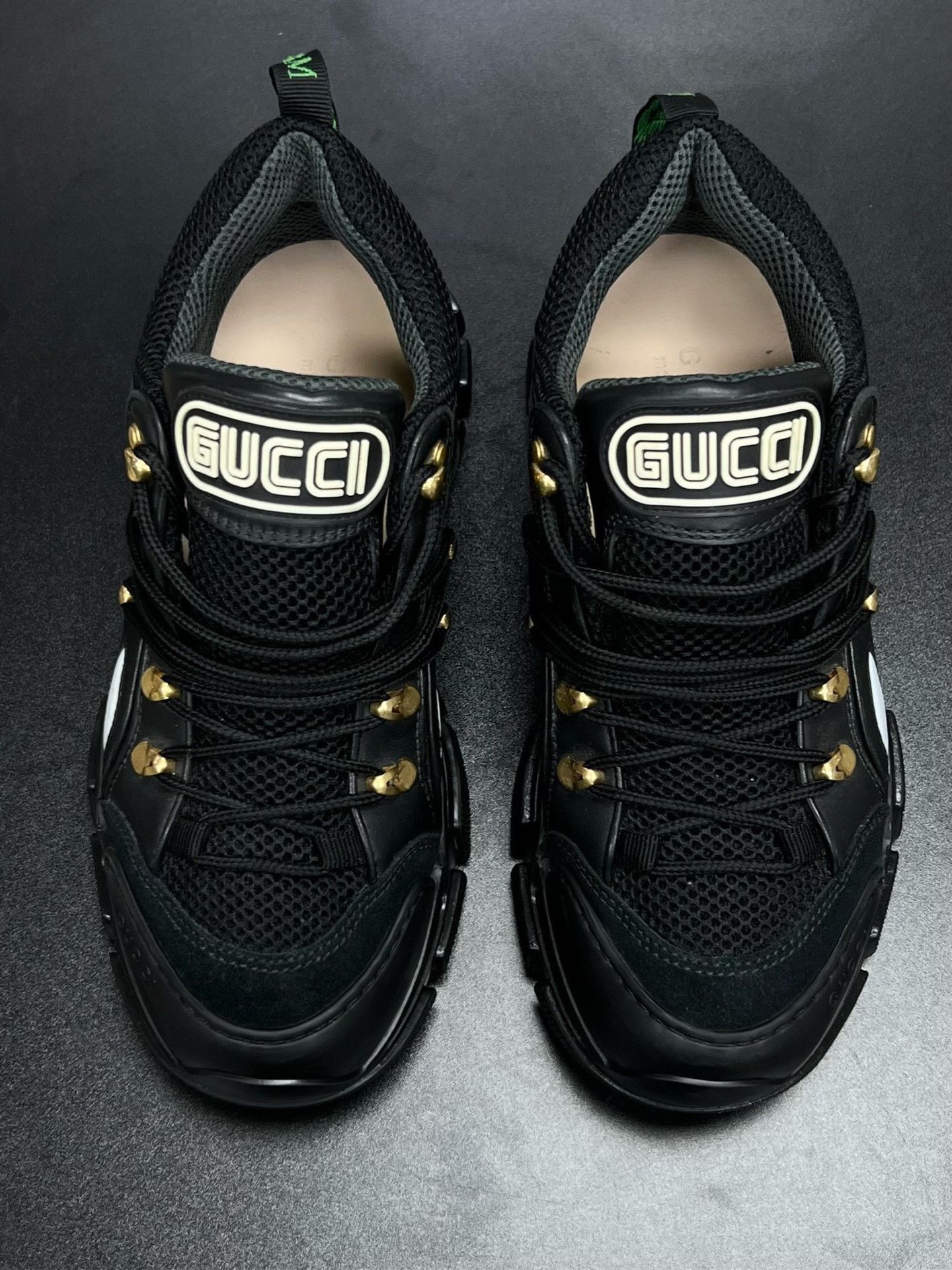 Gucci Gucci Black Shoes Low Top High Top Size US 7.5 / EU 40-41 - 2 Thumbnail