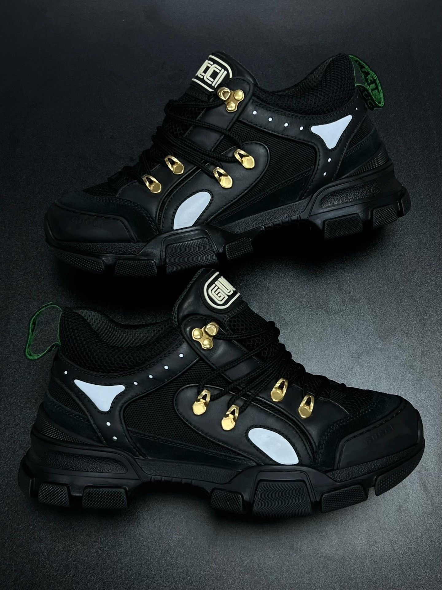 Gucci Gucci Black Shoes Low Top High Top Size US 7.5 / EU 40-41 - 5 Thumbnail