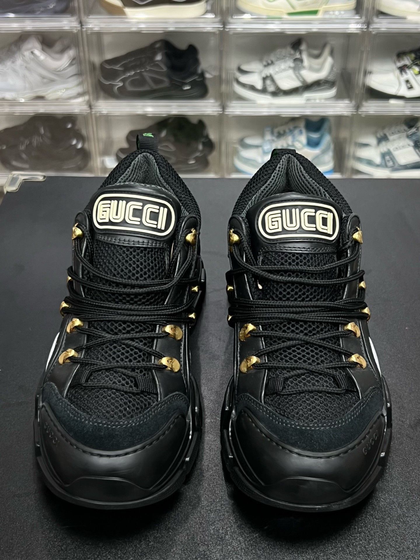 Gucci Gucci Black Shoes Low Top High Top Size US 7.5 / EU 40-41 - 3 Thumbnail