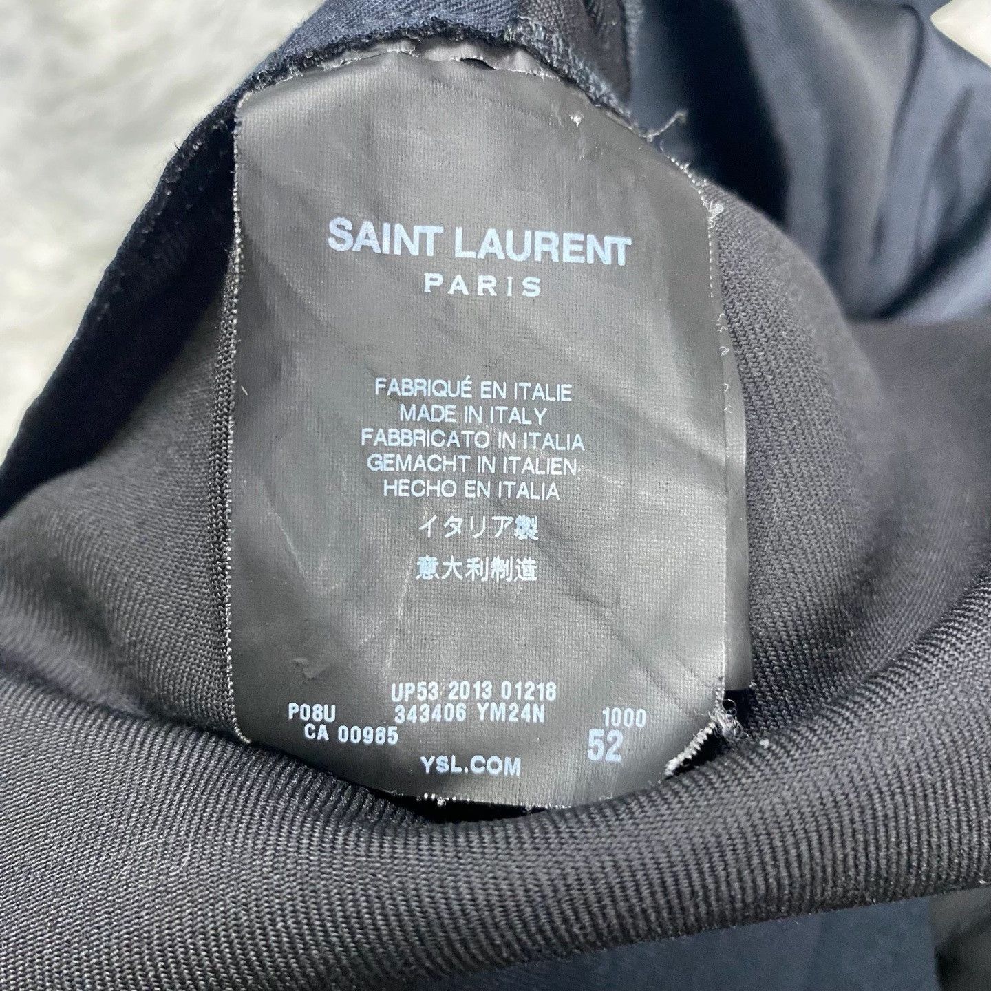 Saint Laurent Paris Saint Laurent Paris Pants Casual Size US 30 / EU 46 - 5 Thumbnail