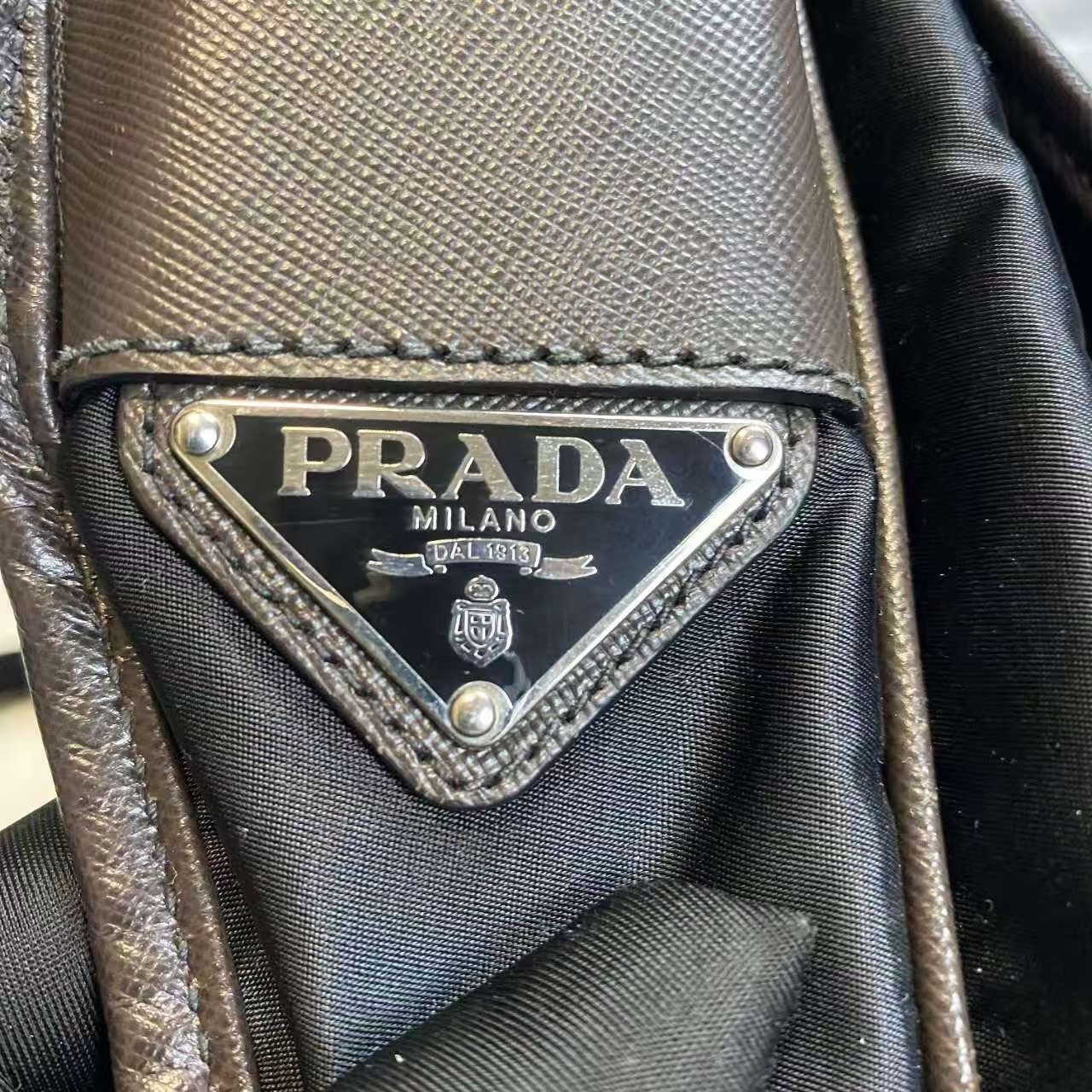 Prada Prada Orange Shoulder Bag Designer Size ONE SIZE - 4 Thumbnail