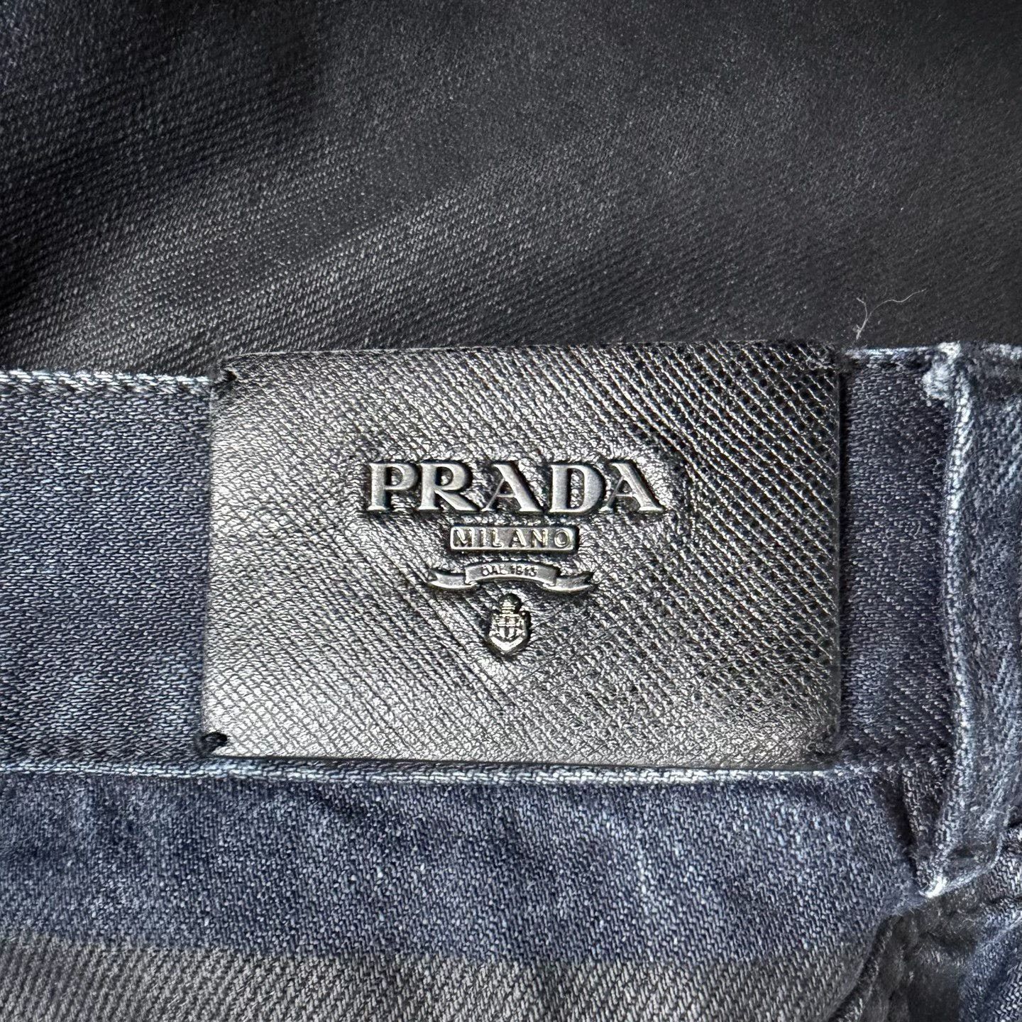 Prada Prada Black Denim Jeans Casual Size US 30 / EU 46 - 5 Thumbnail