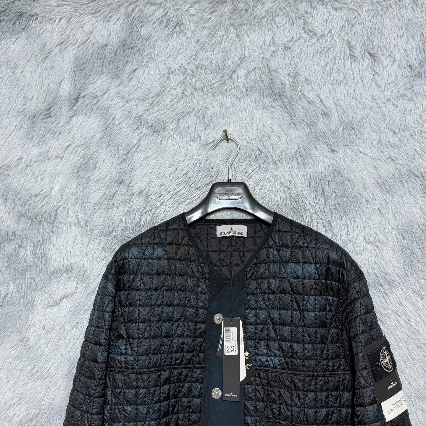 Stone Island Stone Island Black Designer Casual Size US L / EU 52-54 / 3 - 3 Thumbnail