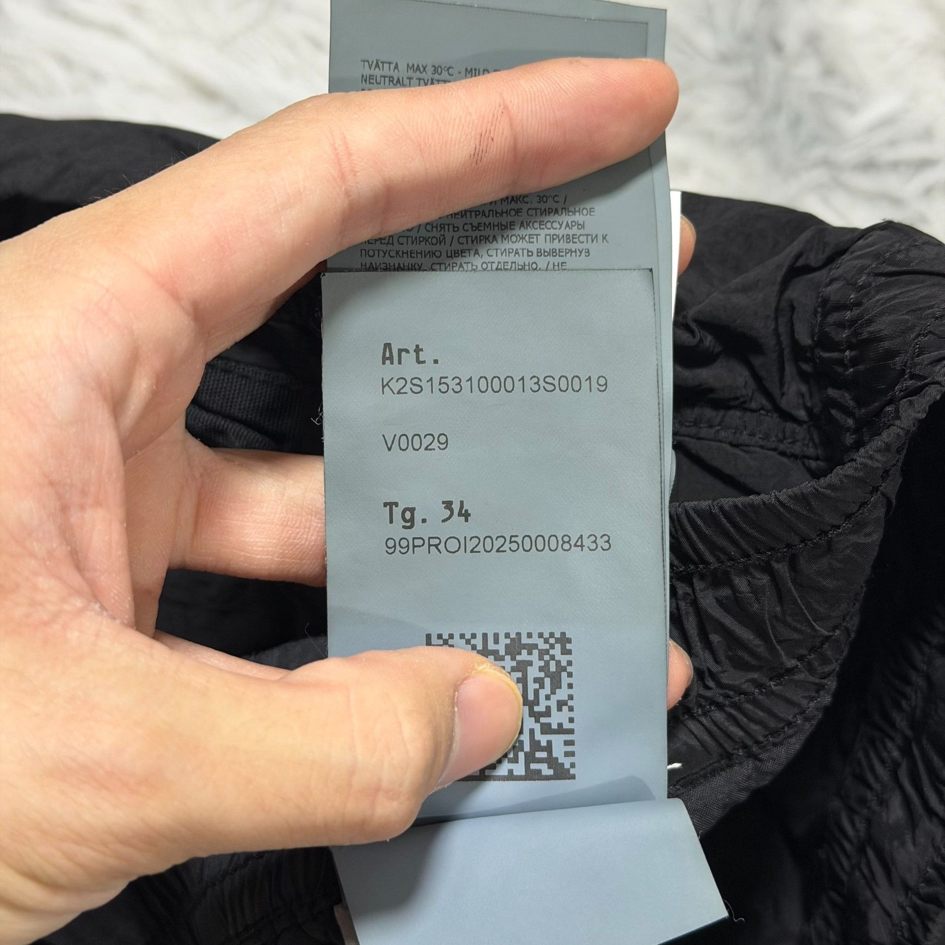 Stone Island Stone Island Black Pants Casual Size US 30 / EU 46 - 7 Thumbnail