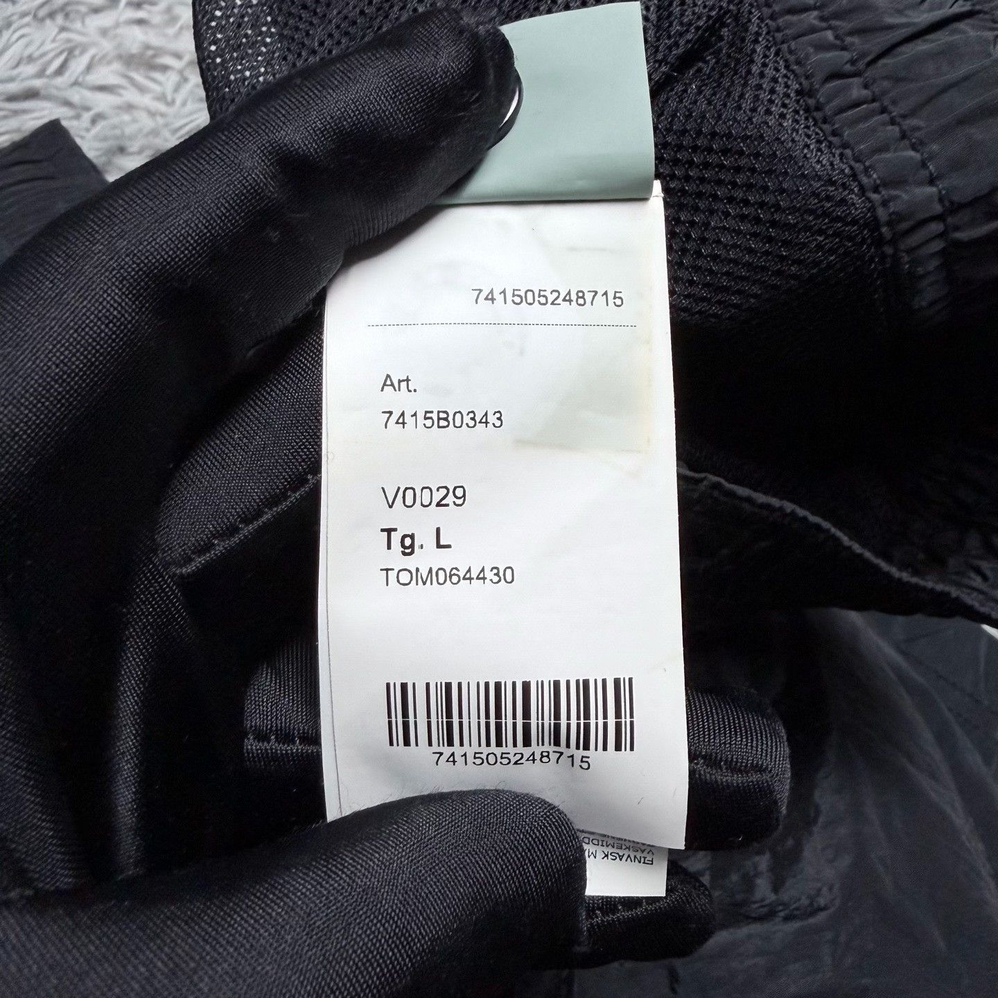 Stone Island Stone Island Black Shorts Designer Size US 34 / EU 50 - 7 Thumbnail