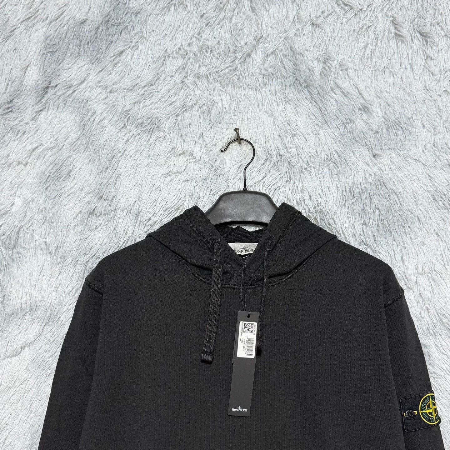 Stone Island Stone Island Black Hoodie Pullover Size US L / EU 52-54 / 3 - 2 Thumbnail