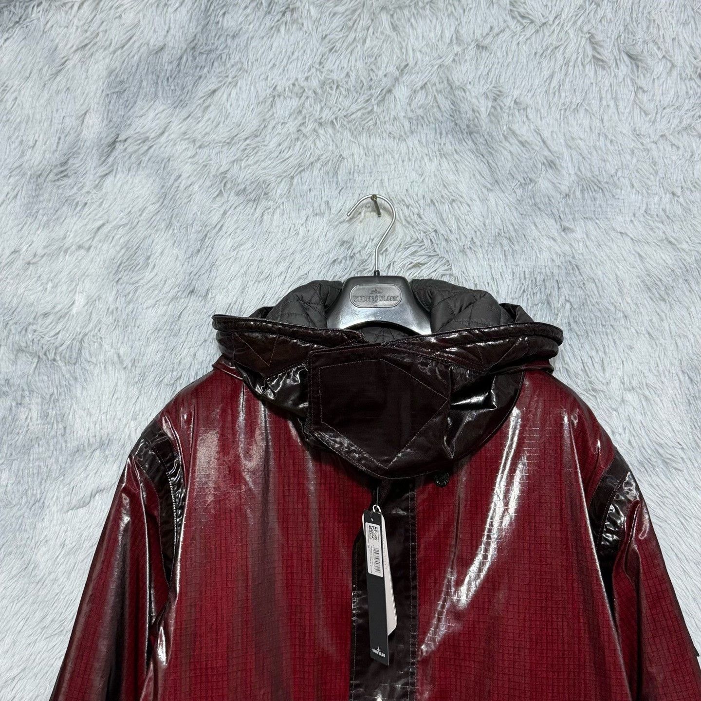 Stone Island Stone Island Red Designer Casual Size US L / EU 52-54 / 3 - 3 Thumbnail