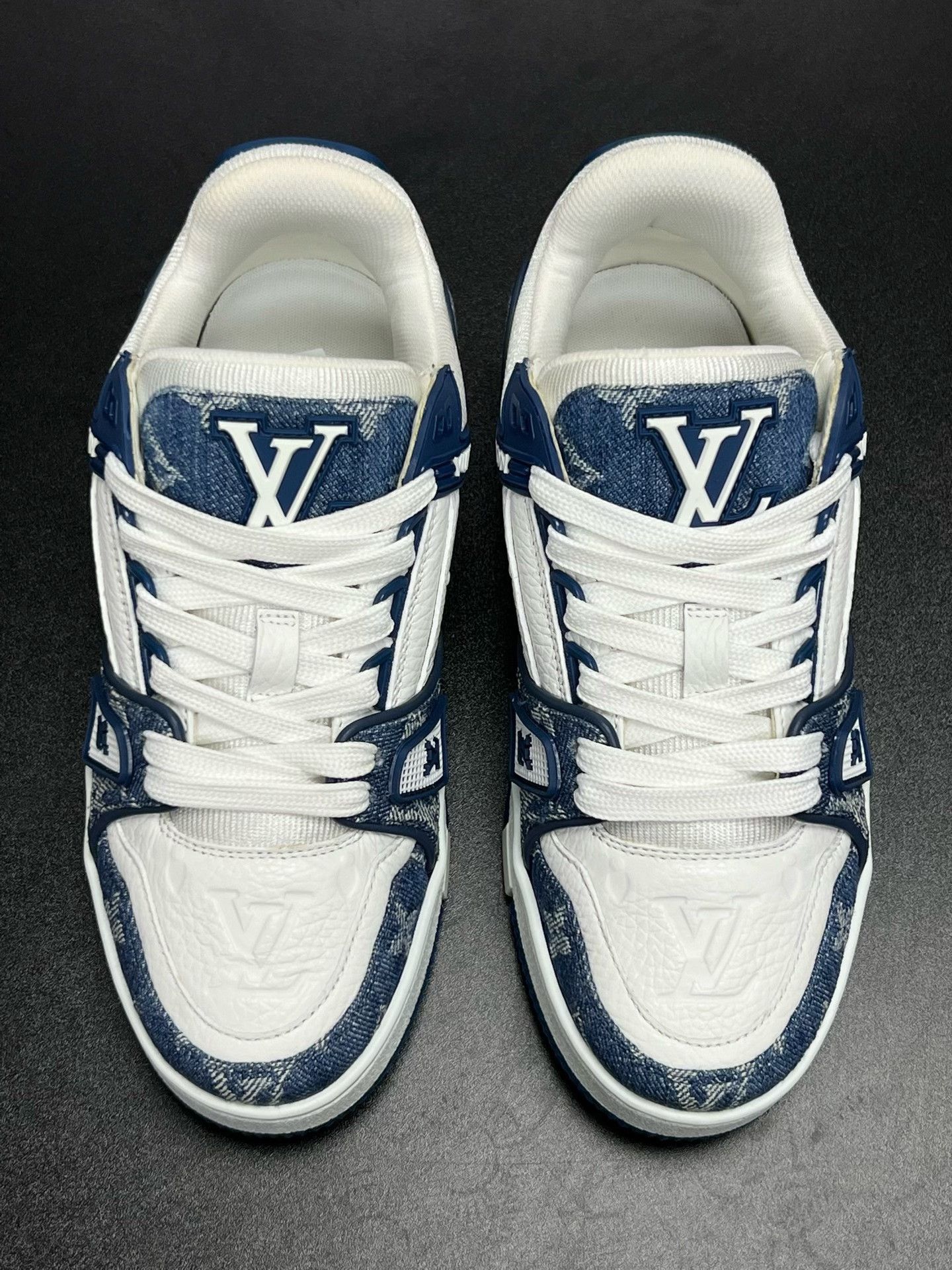 Louis Vuitton Louis Vuitton Blue Denim Designer Size US 36 / EU 52 - 3 Thumbnail