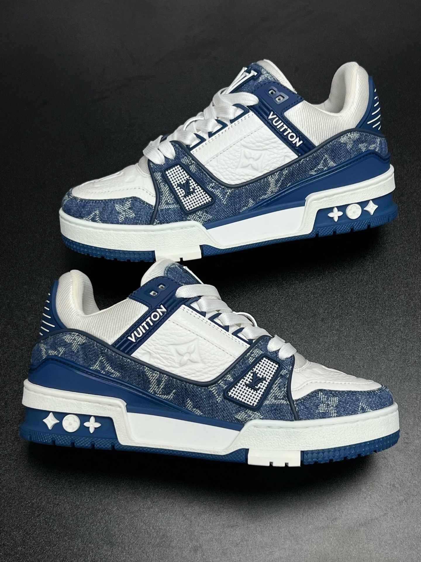 Louis Vuitton Louis Vuitton Blue Denim Designer Size US 36 / EU 52 - 5 Thumbnail