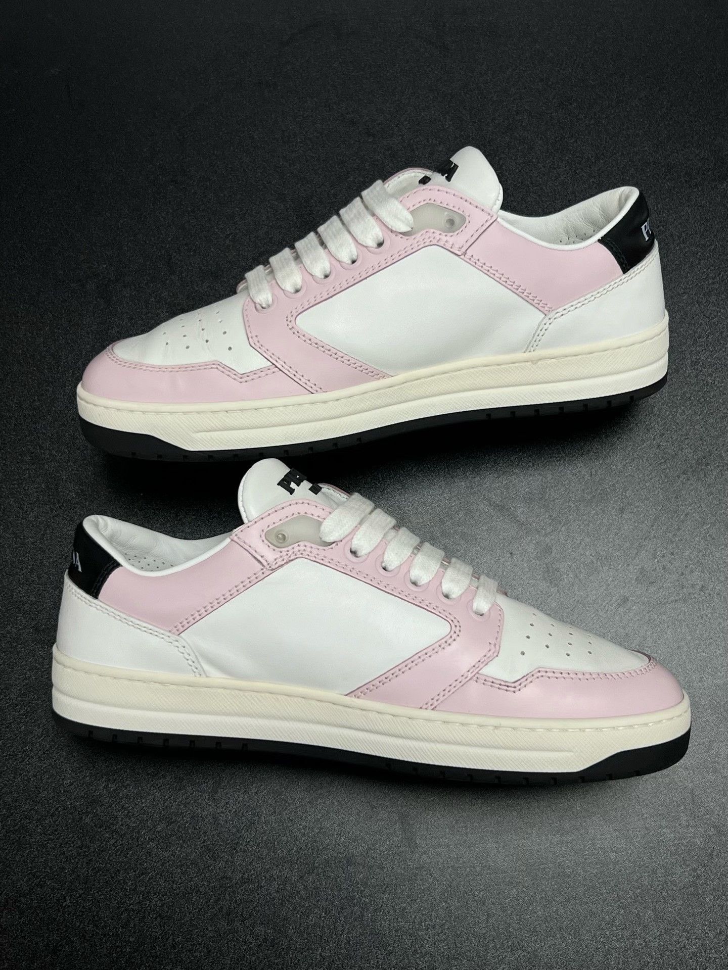 Prada Prada Pink Shoes Low Top High Top Size US 5 / EU 37 - 6 Thumbnail