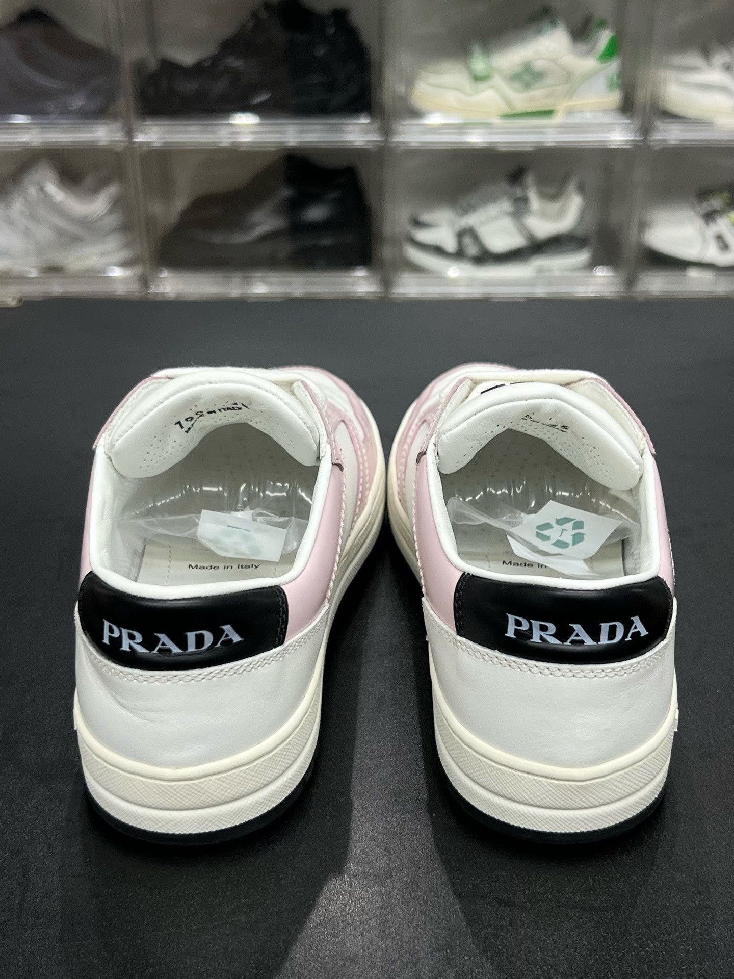 Prada Prada Pink Shoes Low Top High Top Size US 5 / EU 37 - 7 Thumbnail