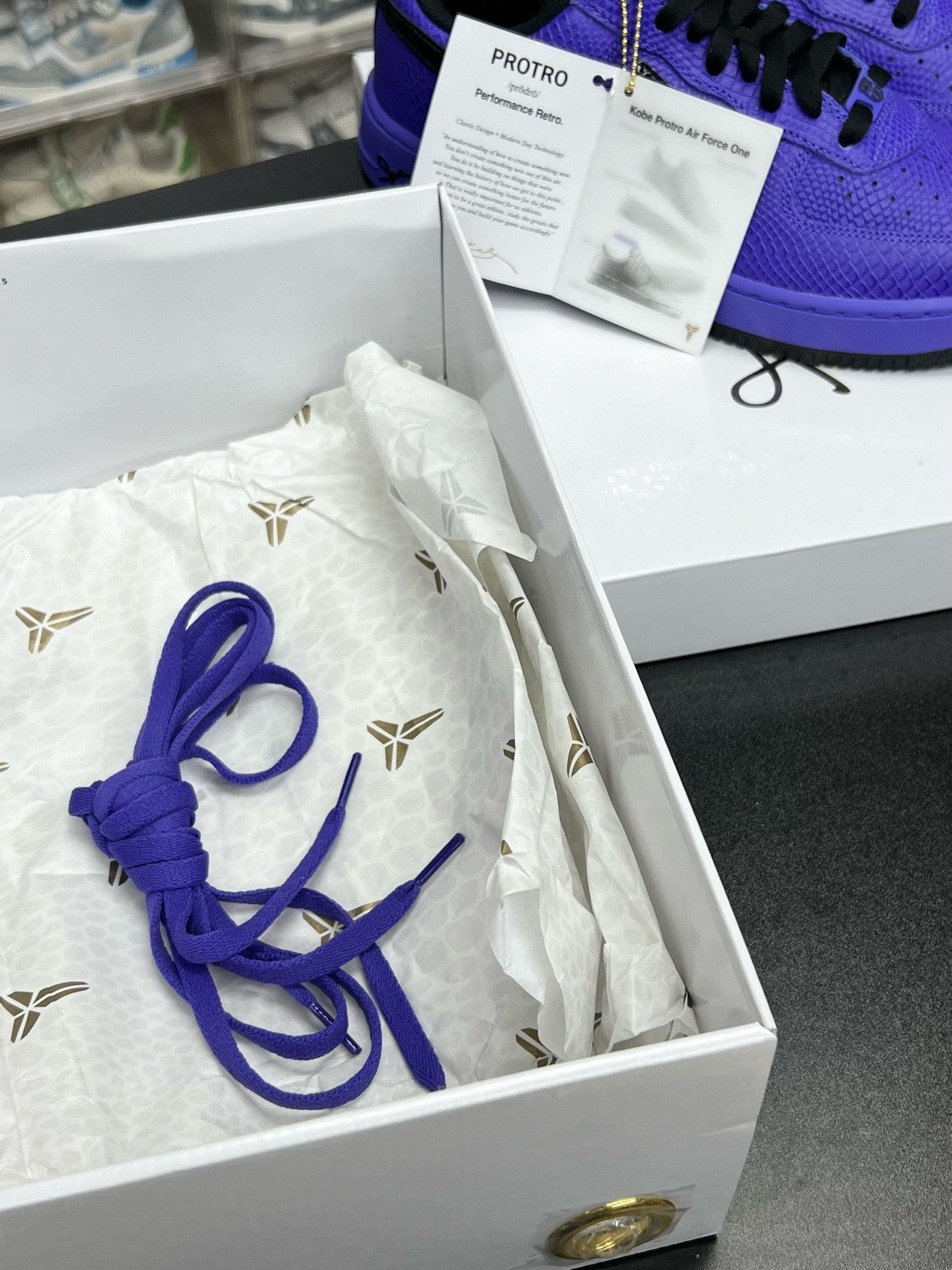 Nike Nike Purple AF1 Designer Casual Size US 10 / EU 43 - 9 Thumbnail
