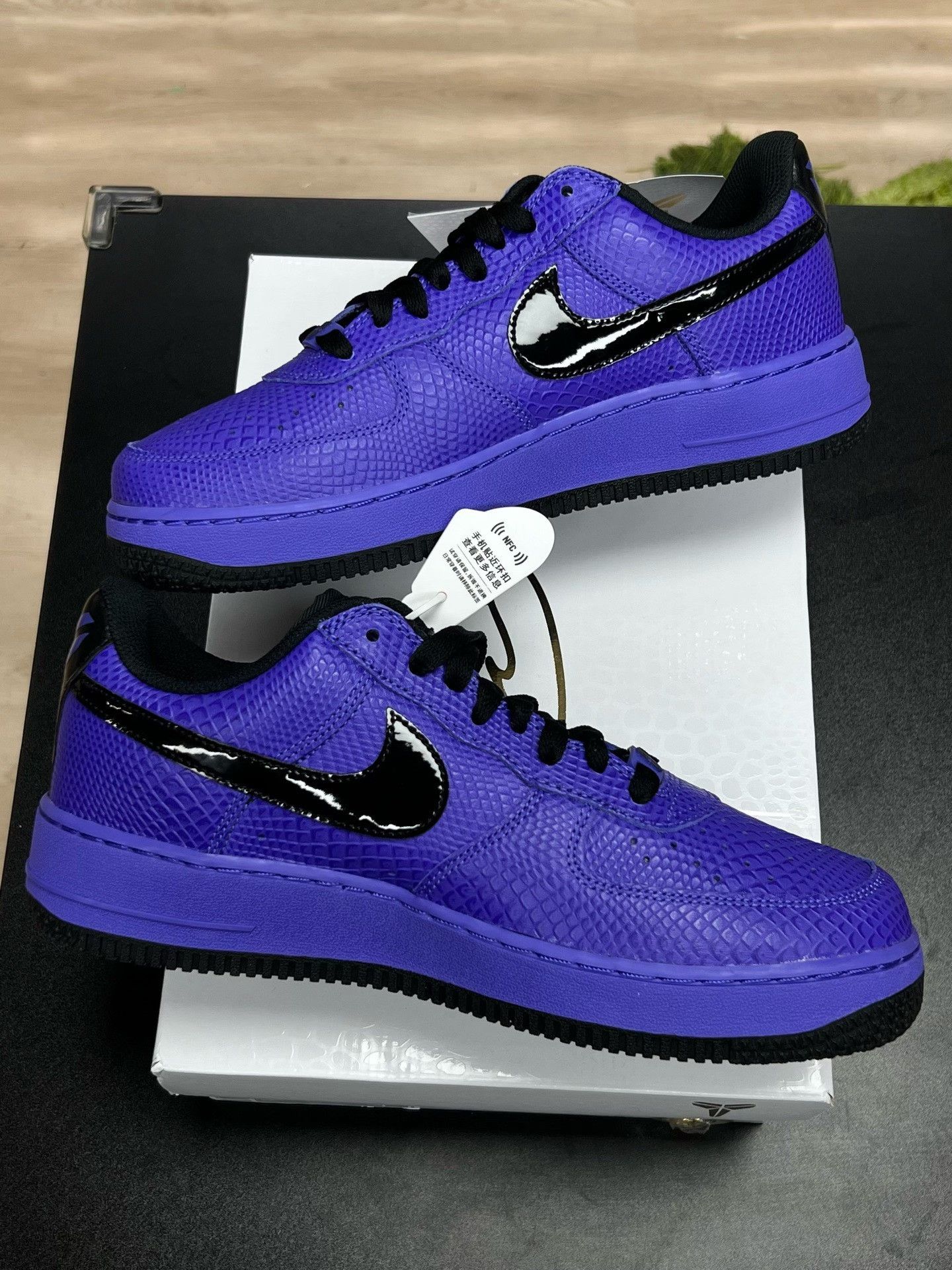 Nike Nike Purple AF1 Designer Casual Size US 10 / EU 43 - 6 Thumbnail