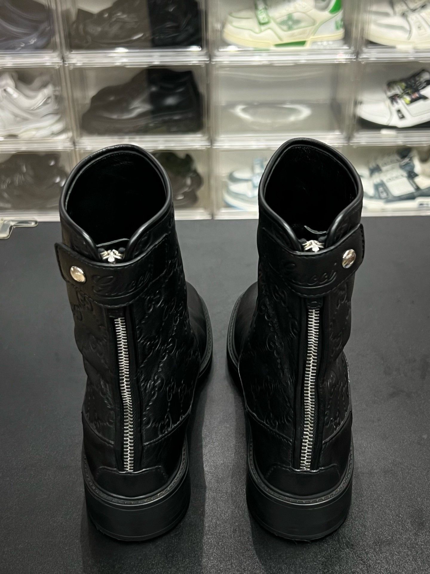 Gucci Gucci Black Designer Casual Streetwear Size US 5 / EU 37 - 6 Thumbnail