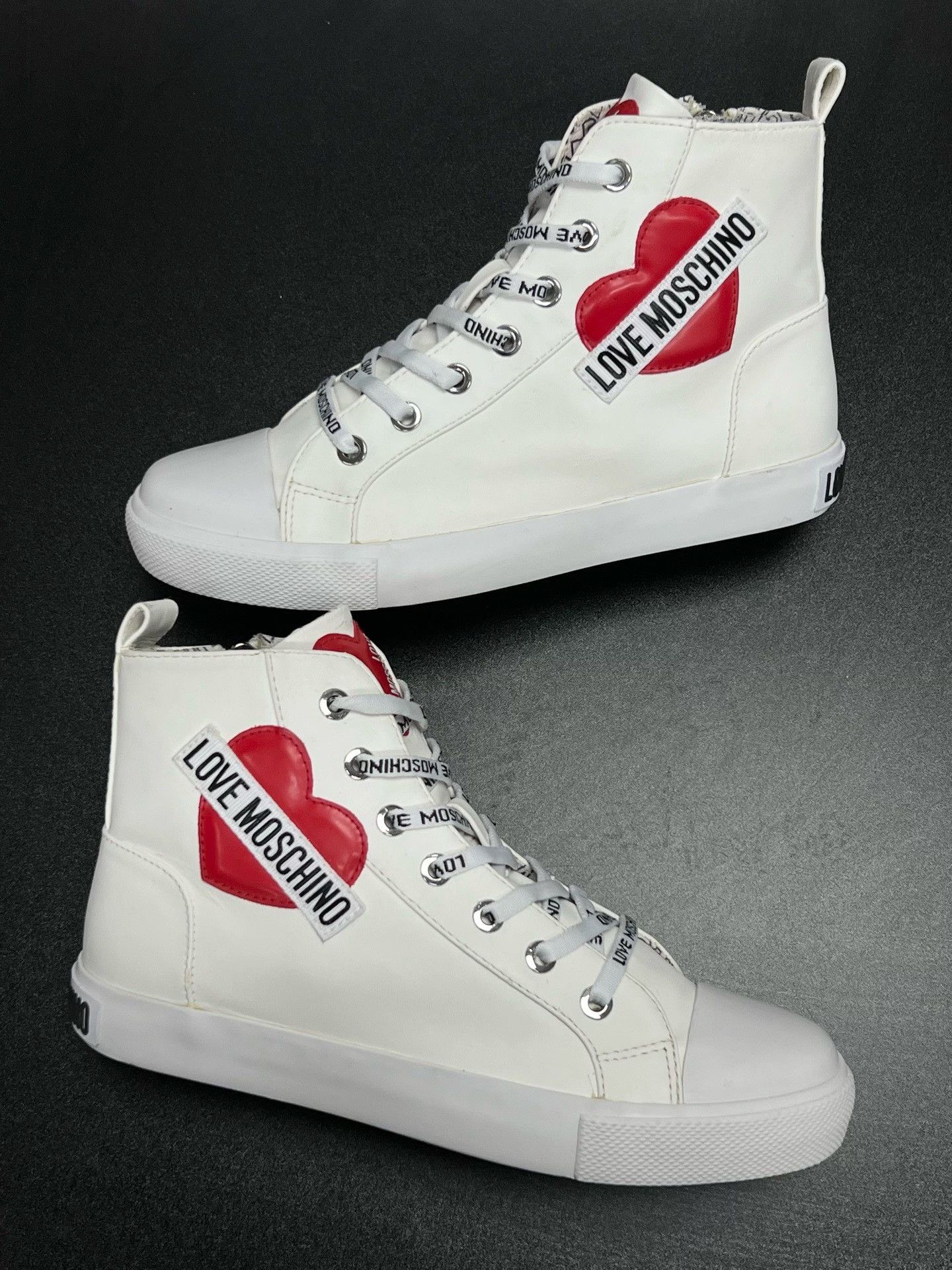 Other White Shoes Low Top High Top Basketball Size US 5 / EU 37 - 4 Thumbnail
