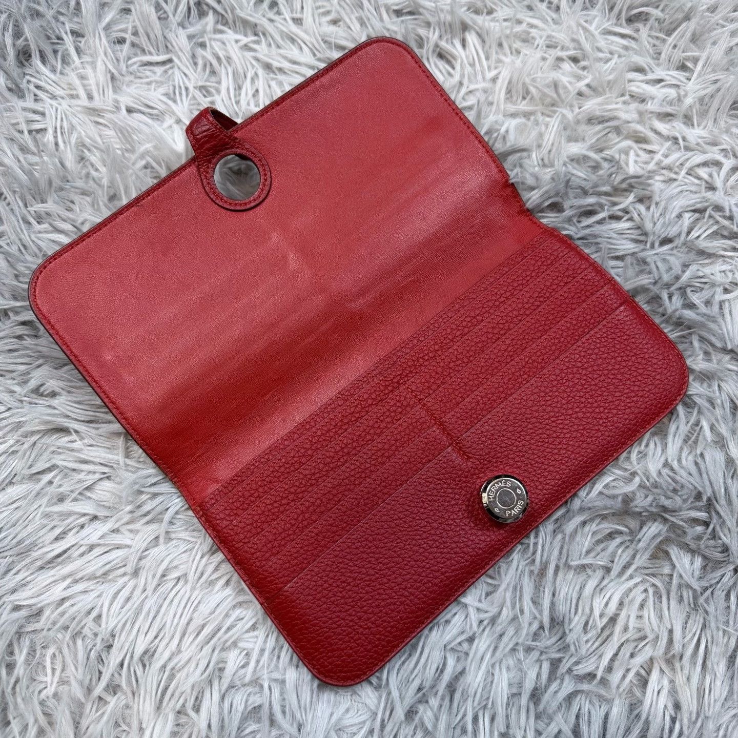 Other Hermes Red Wallet Designer Casual Size ONE SIZE - 7 Thumbnail