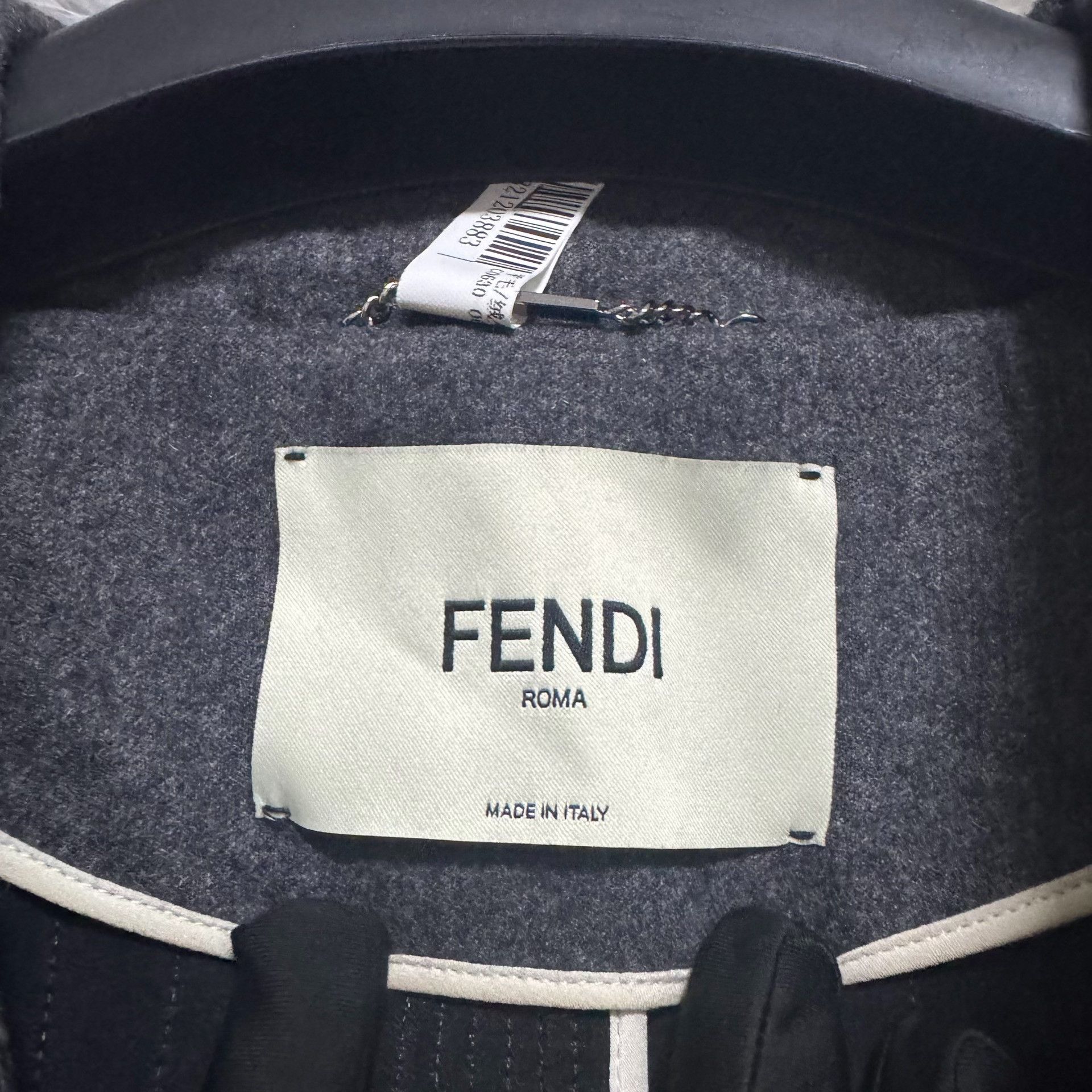 Fendi Fendi Gray Coat Outerwear Casual Size US M / EU 48-50 / 2 - 3 Thumbnail