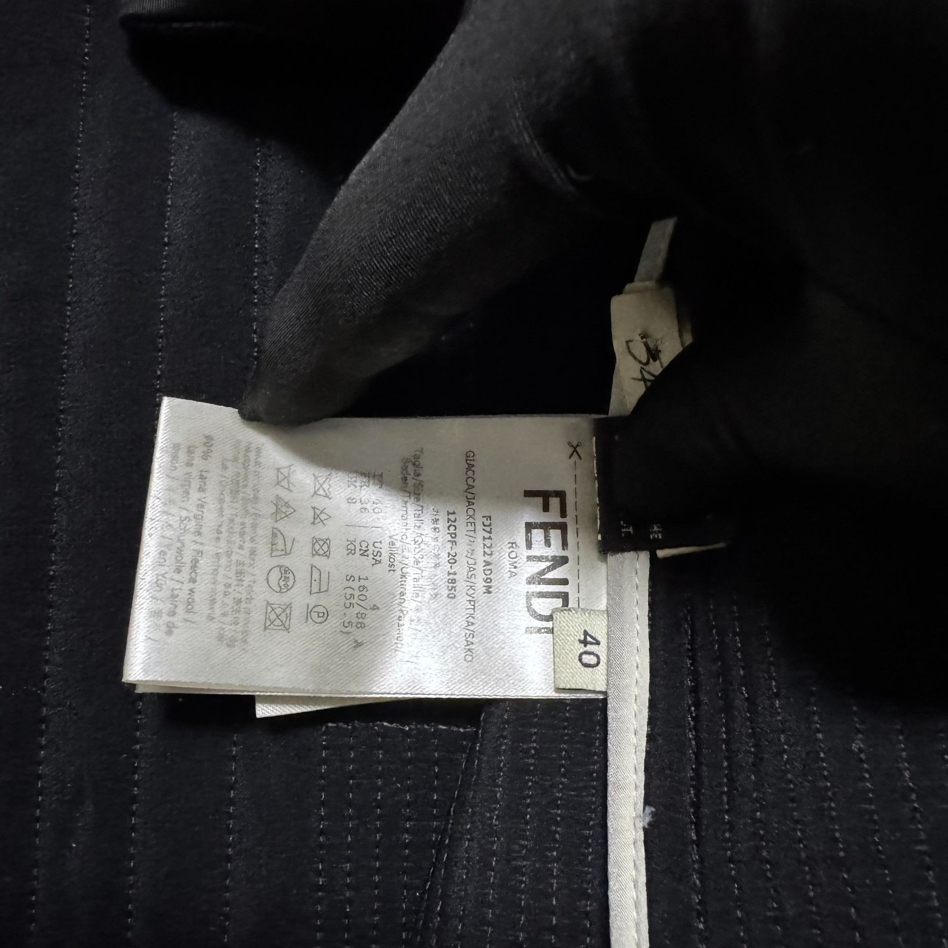 Fendi Fendi Gray Coat Outerwear Casual Size US M / EU 48-50 / 2 - 5 Thumbnail
