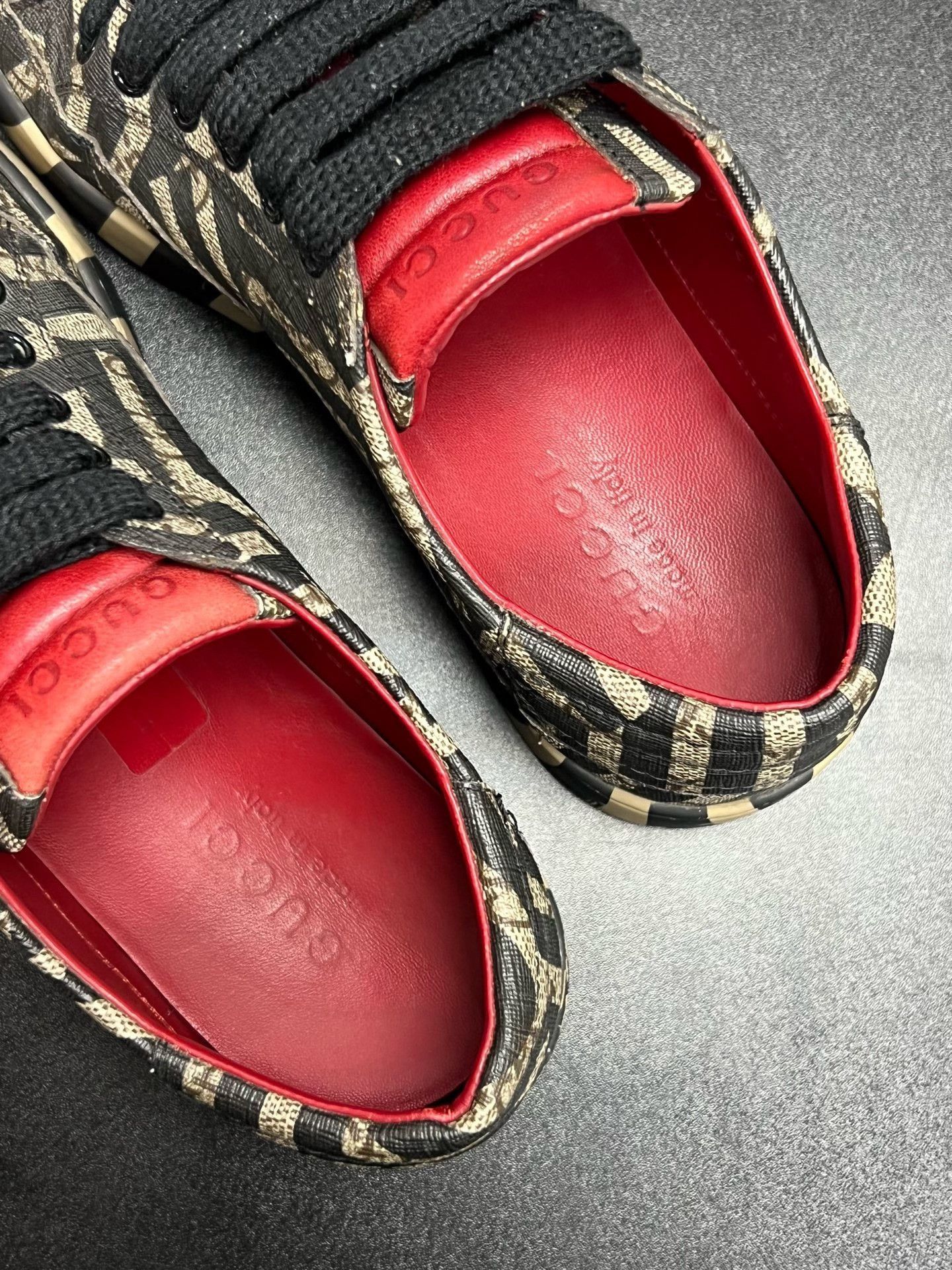 Gucci Gucci Brown Shoes Low Top High Top Size US 5 / EU 37 - 4 Thumbnail