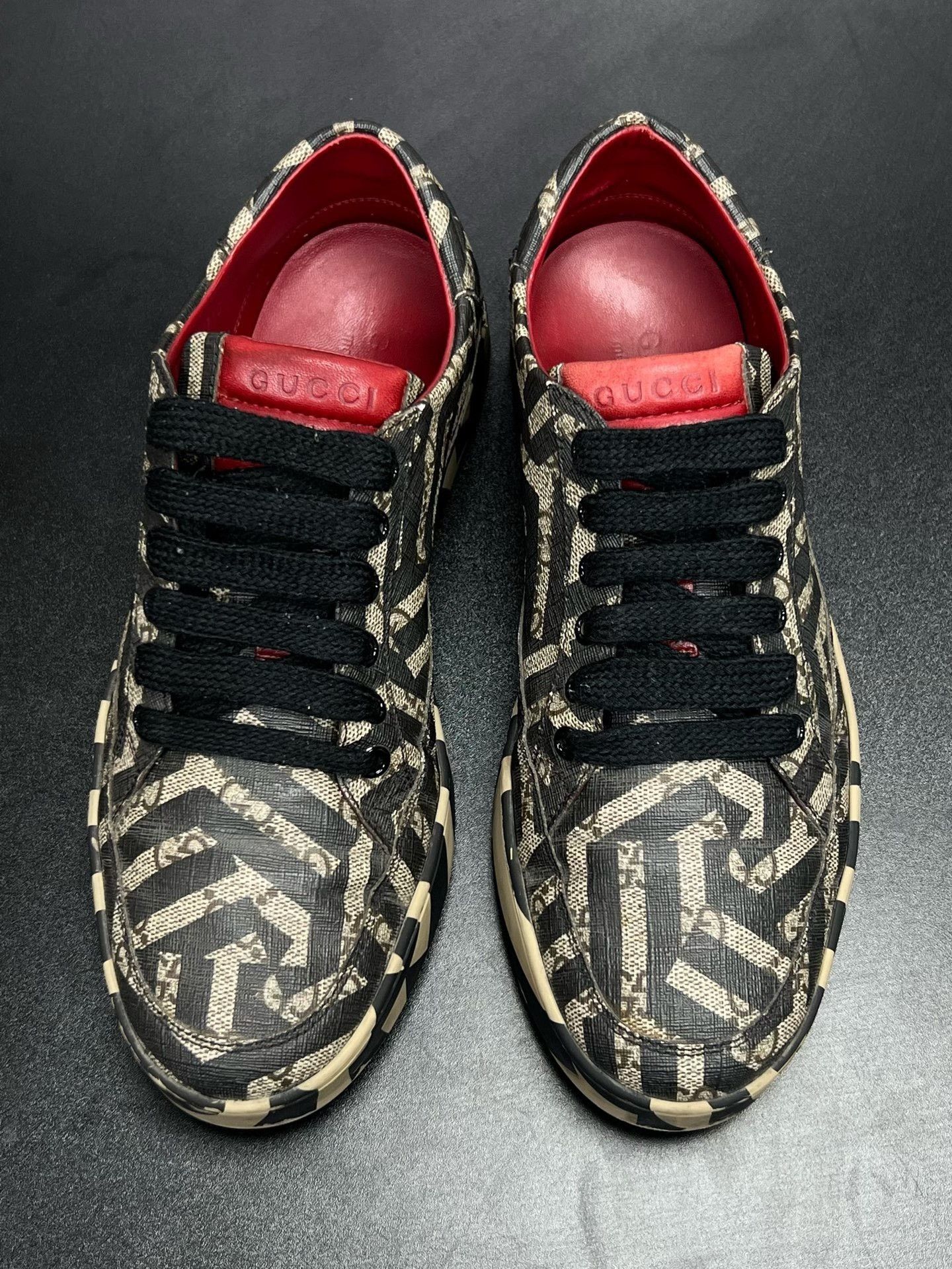 Gucci Gucci Brown Shoes Low Top High Top Size US 5 / EU 37 - 3 Thumbnail