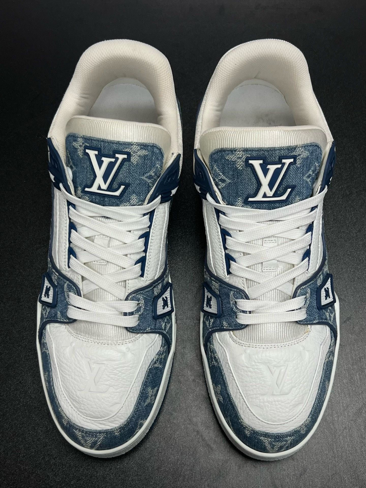 Louis Vuitton Louis Vuitton Blue Denim Designer Size US 42 / EU 58 - 3 Thumbnail