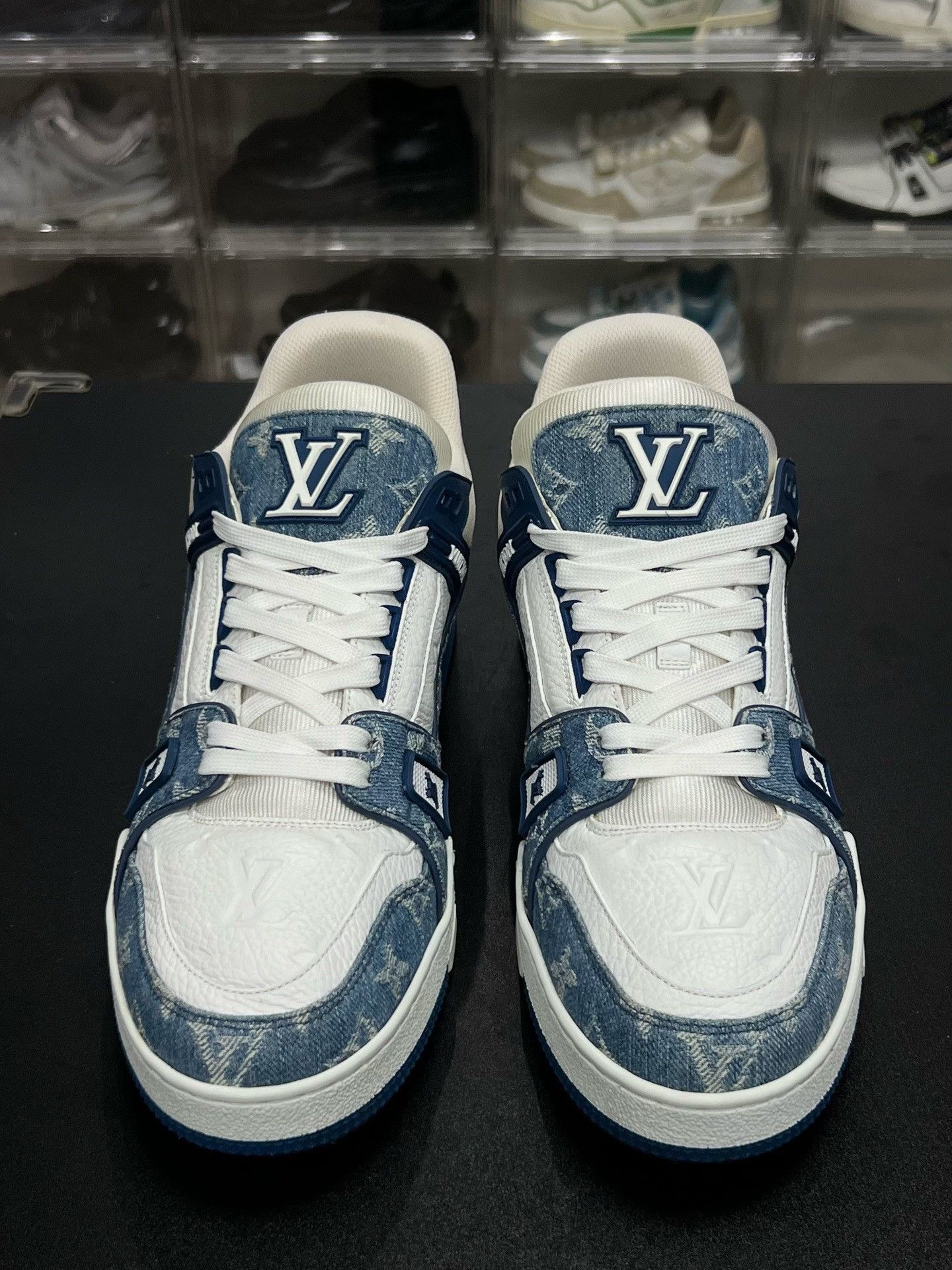 Louis Vuitton Louis Vuitton Blue Denim Designer Size US 42 / EU 58 - 2 Thumbnail