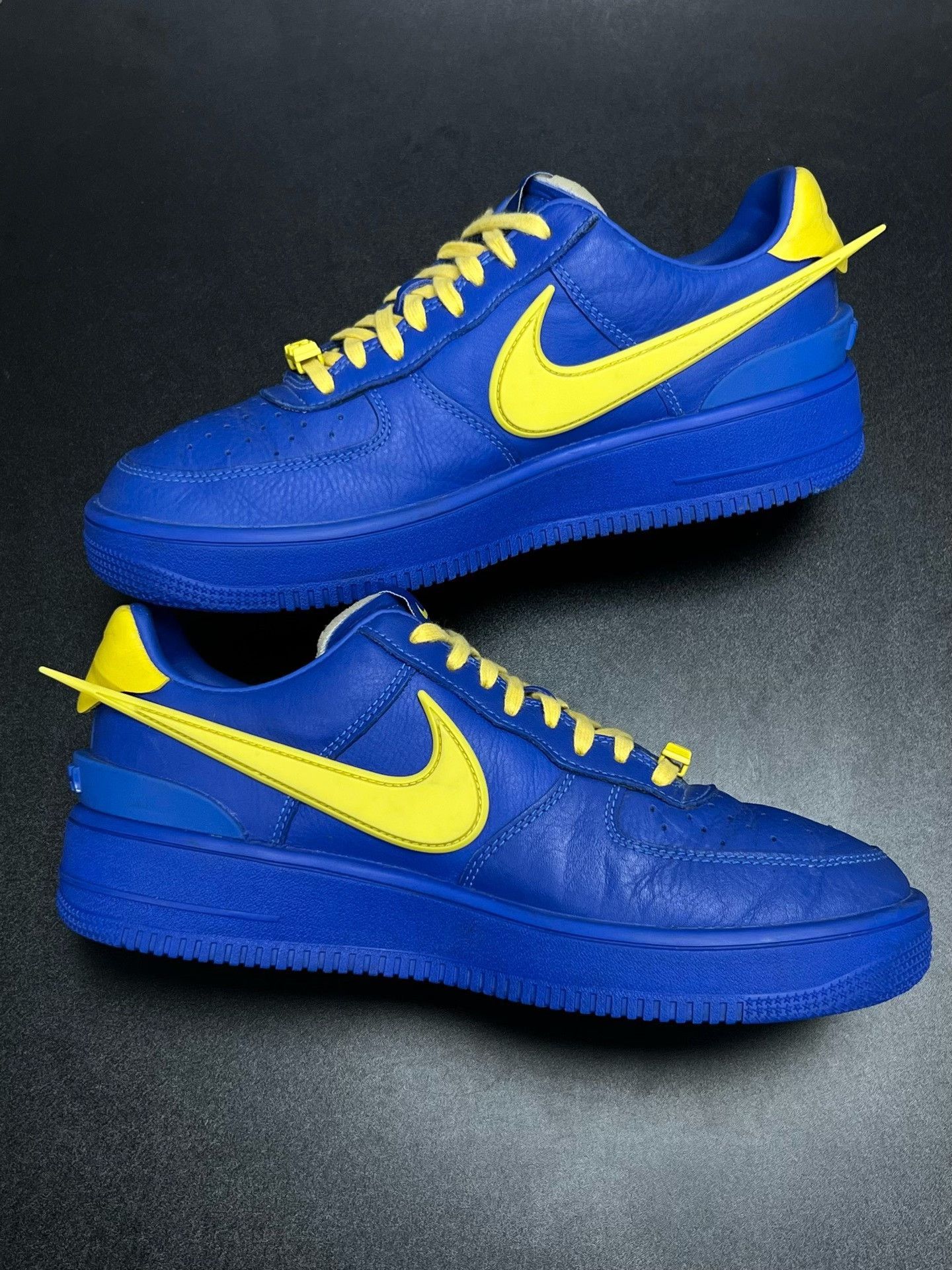 Nike Nike Blue AF1 Designer Casual Streetwear Size US 5 / EU 37 - 6 Thumbnail