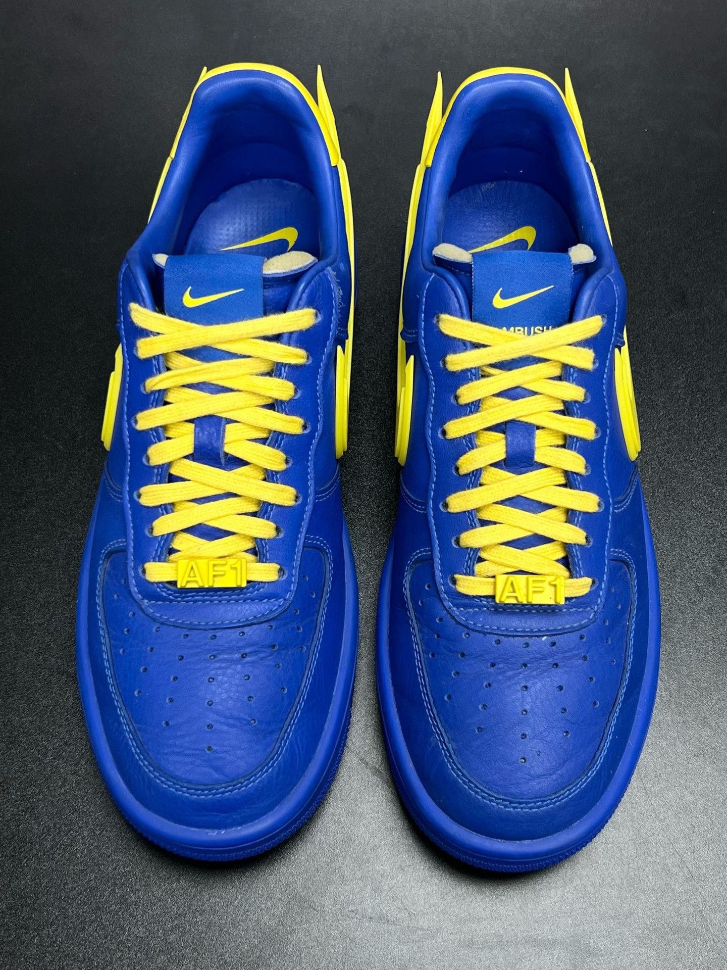 Nike Nike Blue AF1 Designer Casual Streetwear Size US 5 / EU 37 - 3 Thumbnail