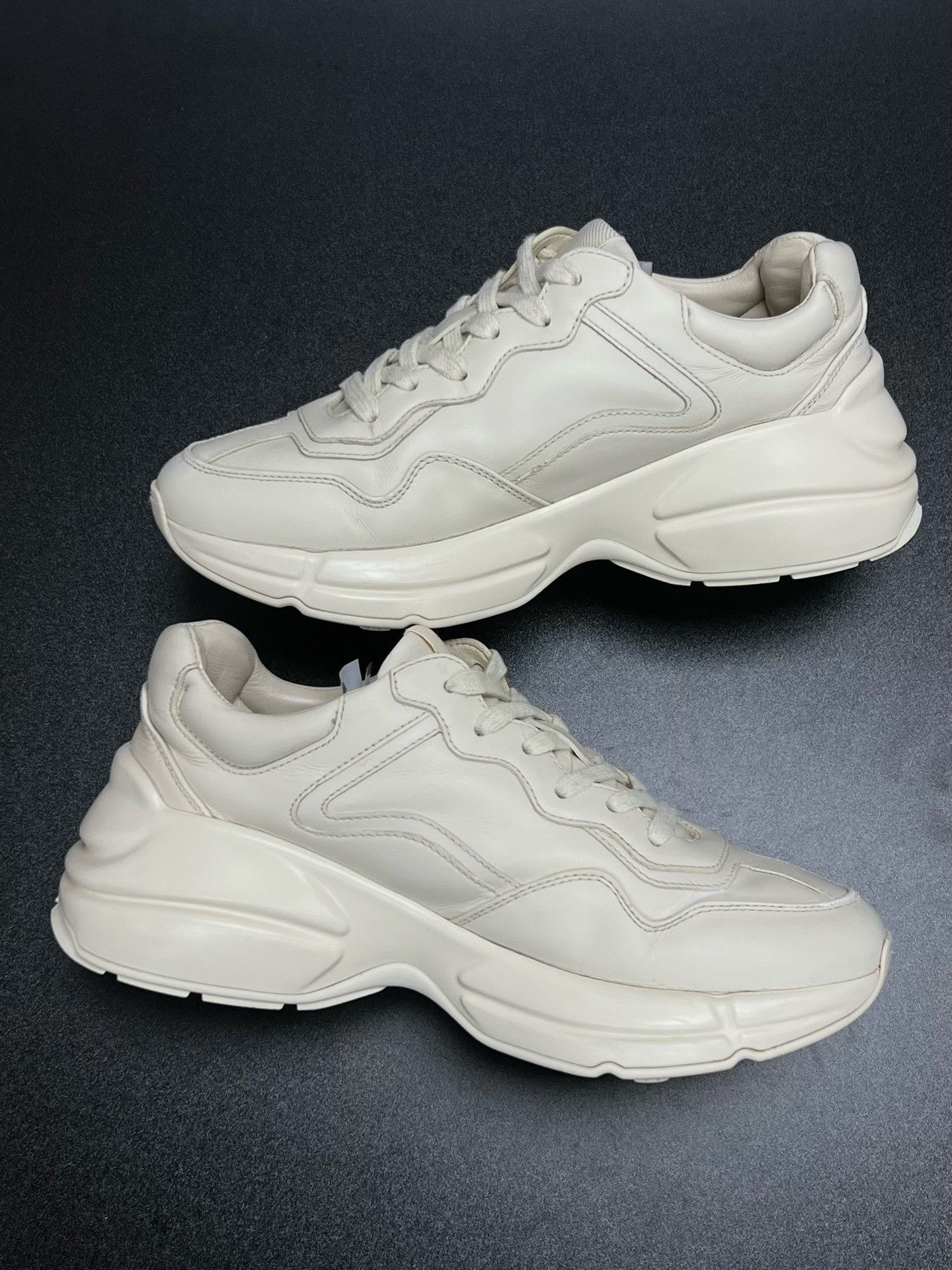 Gucci Gucci White Designer Casual Streetwear Size US S / EU 44-46 / 1 - 6 Thumbnail