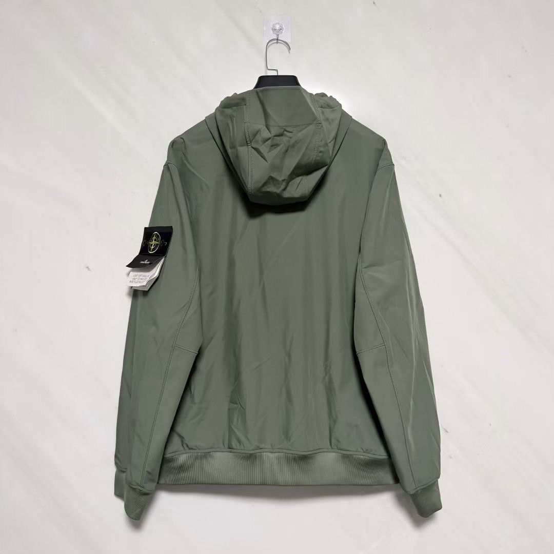 Stone Island Stone Island Green Designer Casual Size US M / EU 48-50 / 2 - 2 Thumbnail