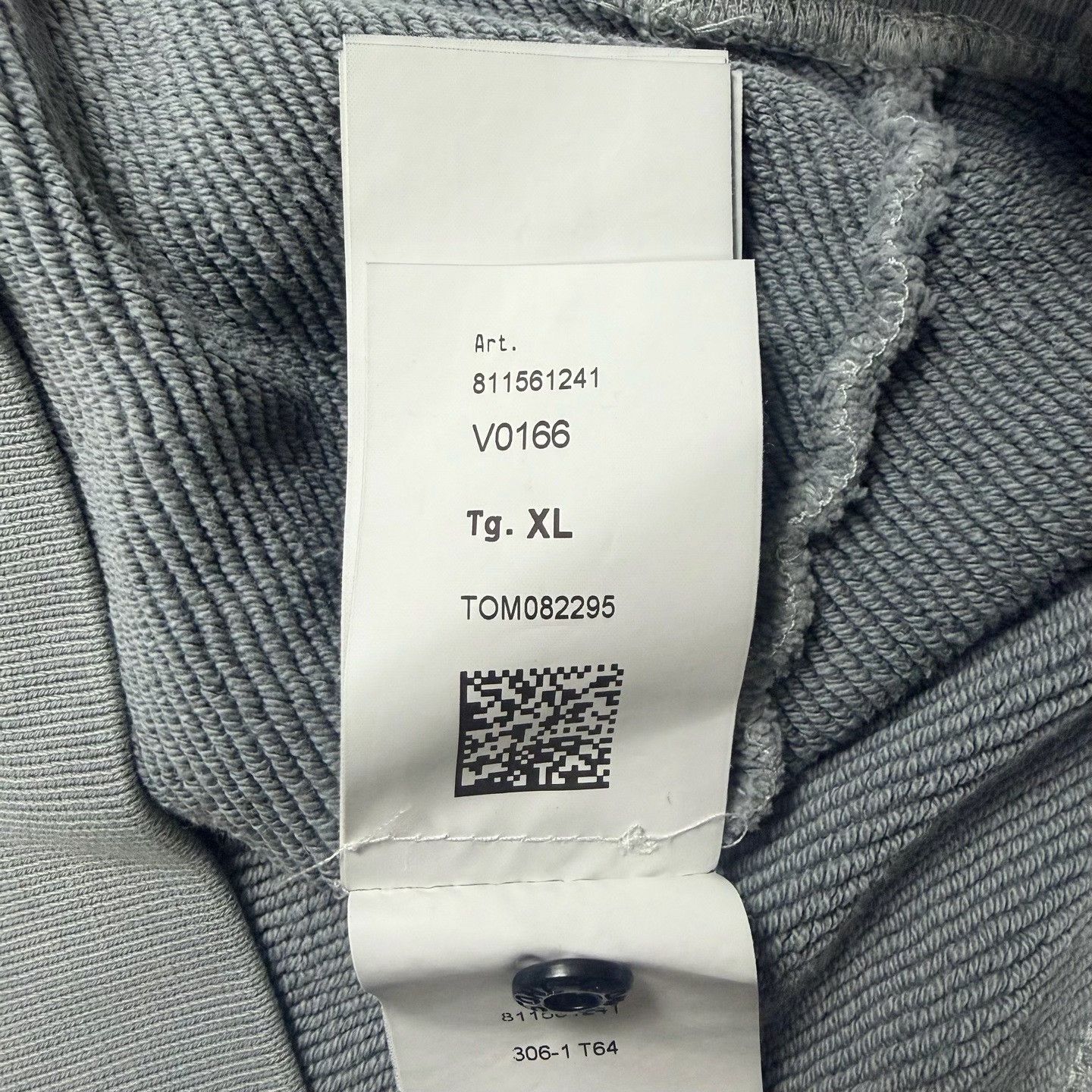 Stone Island Stone Island Gray Sweatshirt Pullover Size US XL / EU 56 / 4 - 3 Thumbnail