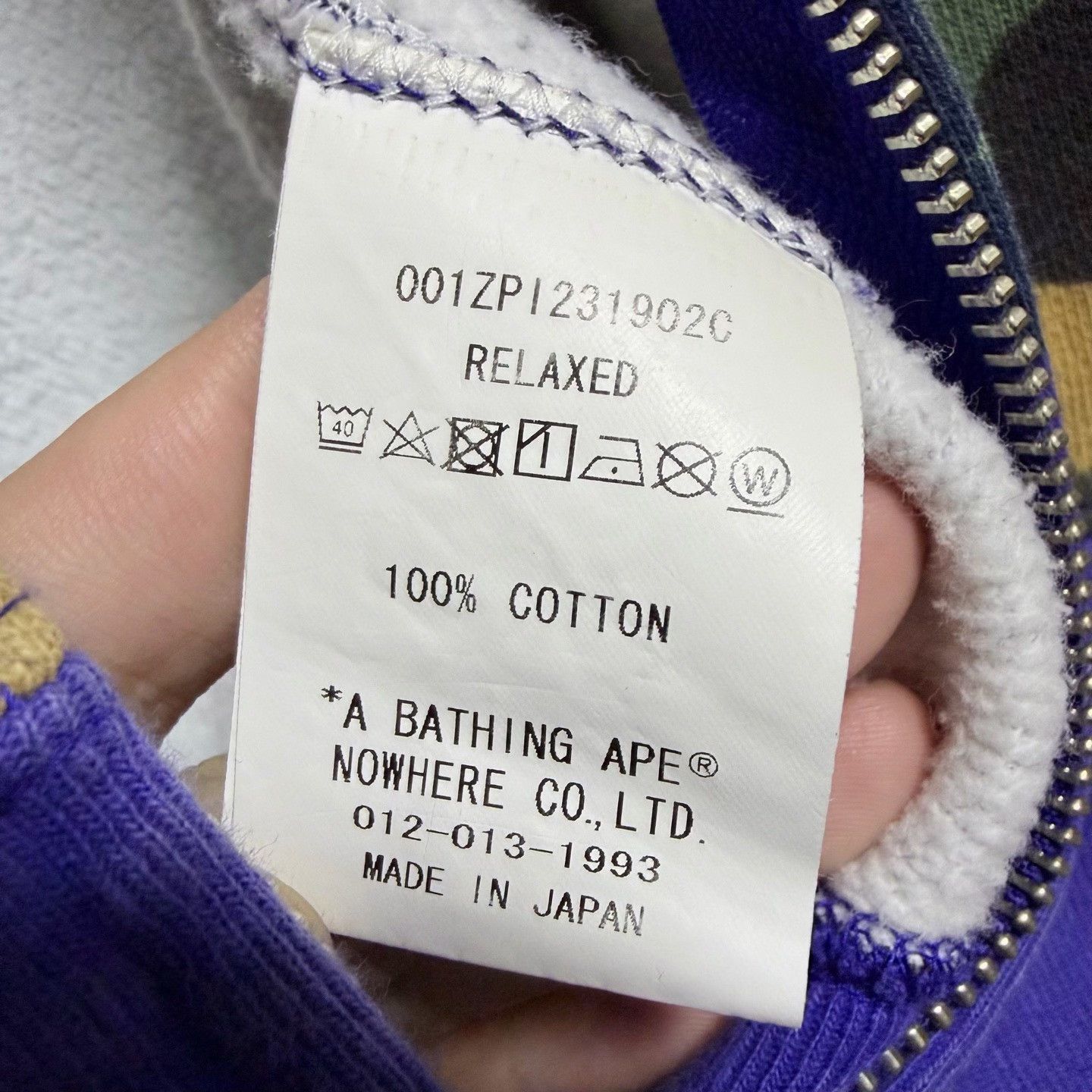 Bape Bape Purple Shark Designer Casual Size US L / EU 52-54 / 3 - 5 Thumbnail