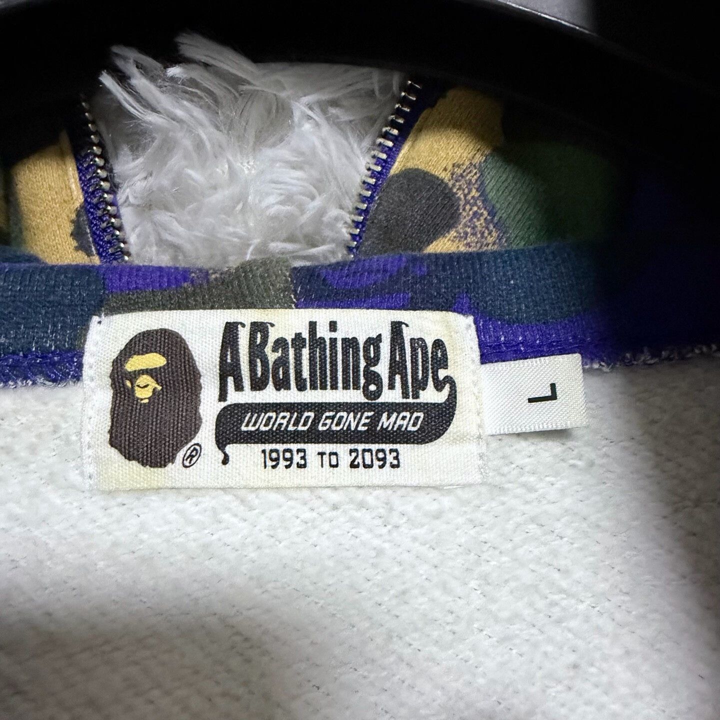 Bape Bape Purple Shark Designer Casual Size US L / EU 52-54 / 3 - 4 Thumbnail