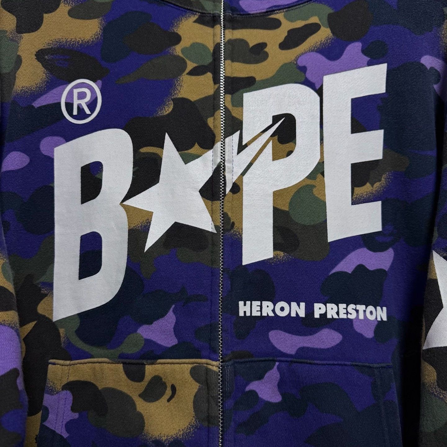 Bape Bape Purple Shark Designer Casual Size US L / EU 52-54 / 3 - 2 Thumbnail