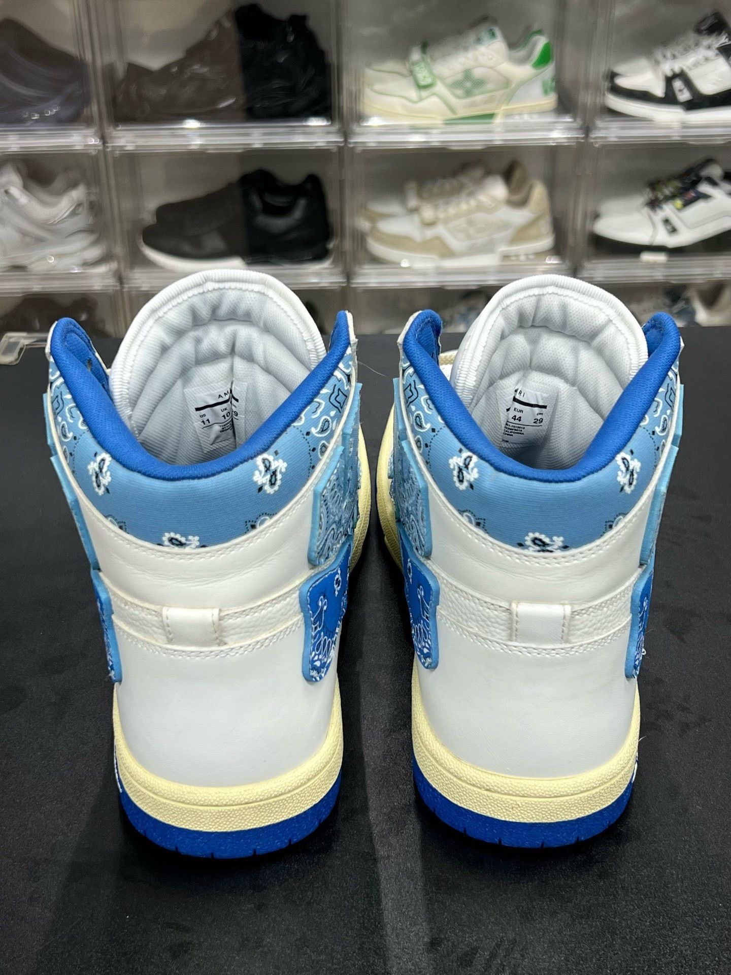 Amiri Amiri Blue Shoes Low Top High Top Size US 11 / EU 44 - 7 Thumbnail