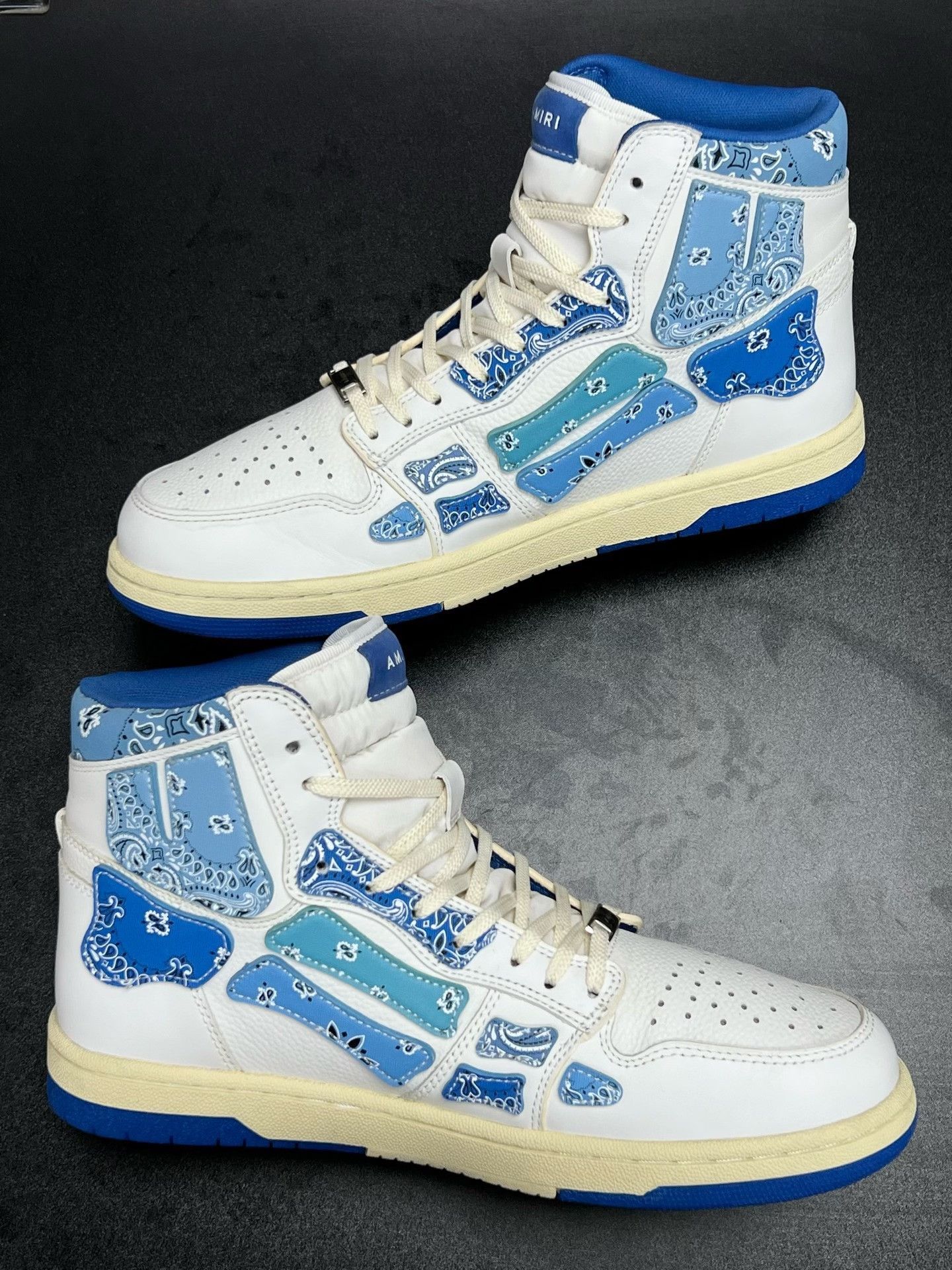 Amiri Amiri Blue Shoes Low Top High Top Size US 11 / EU 44 - 6 Thumbnail