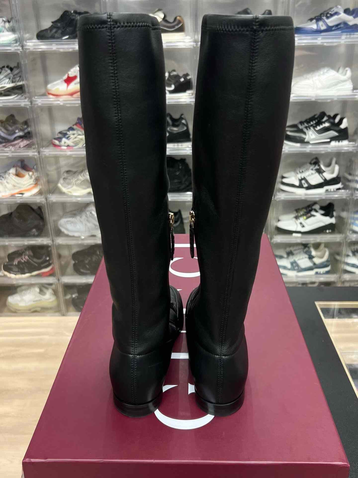 Gucci Gucci Black Designer Casual Streetwear Size US 7 / IT 37 - 5 Thumbnail
