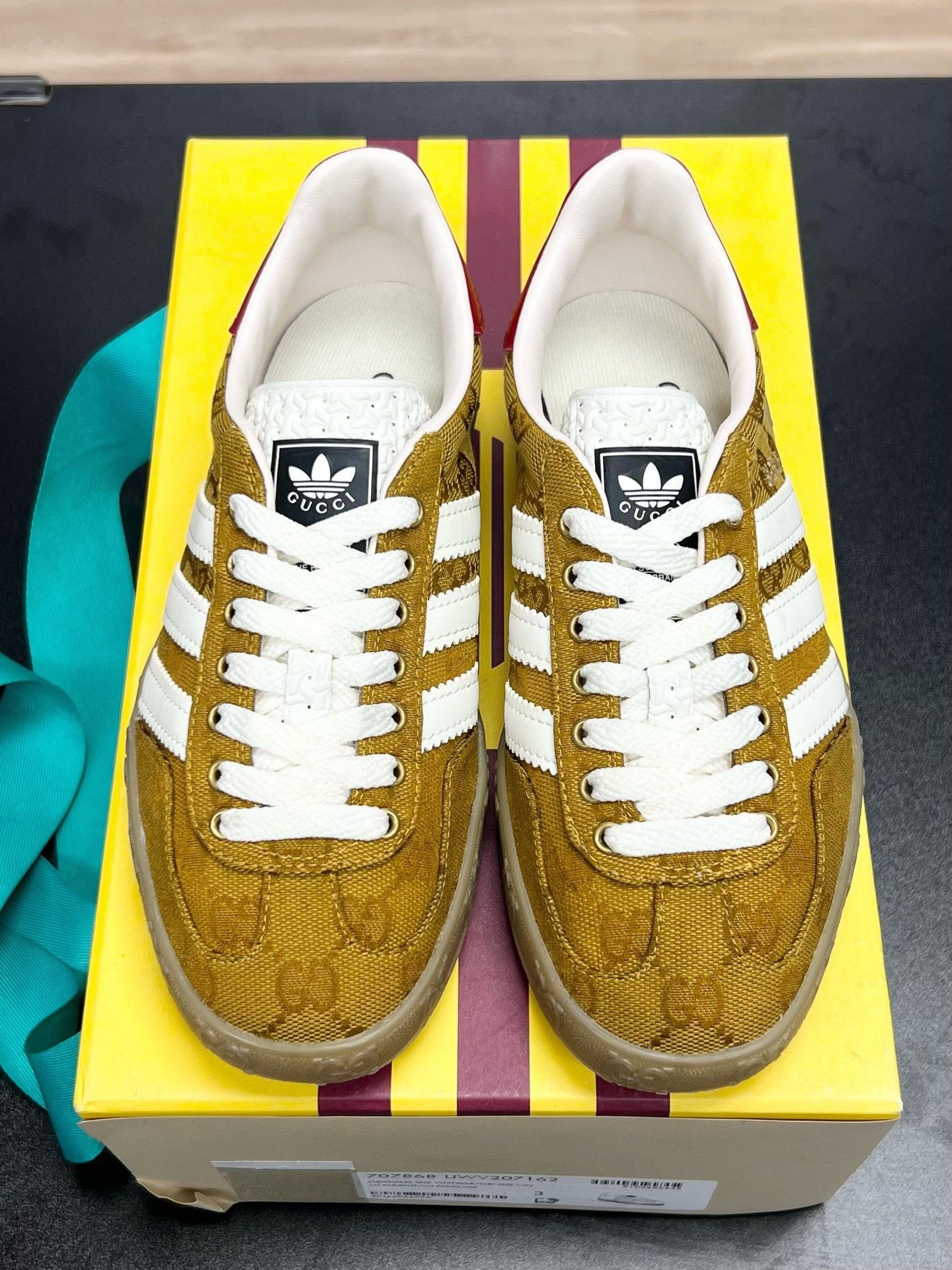 Adidas Adidas Brown Shoes Low Top High Top Size US S / EU 44-46 / 1 - 3 Thumbnail