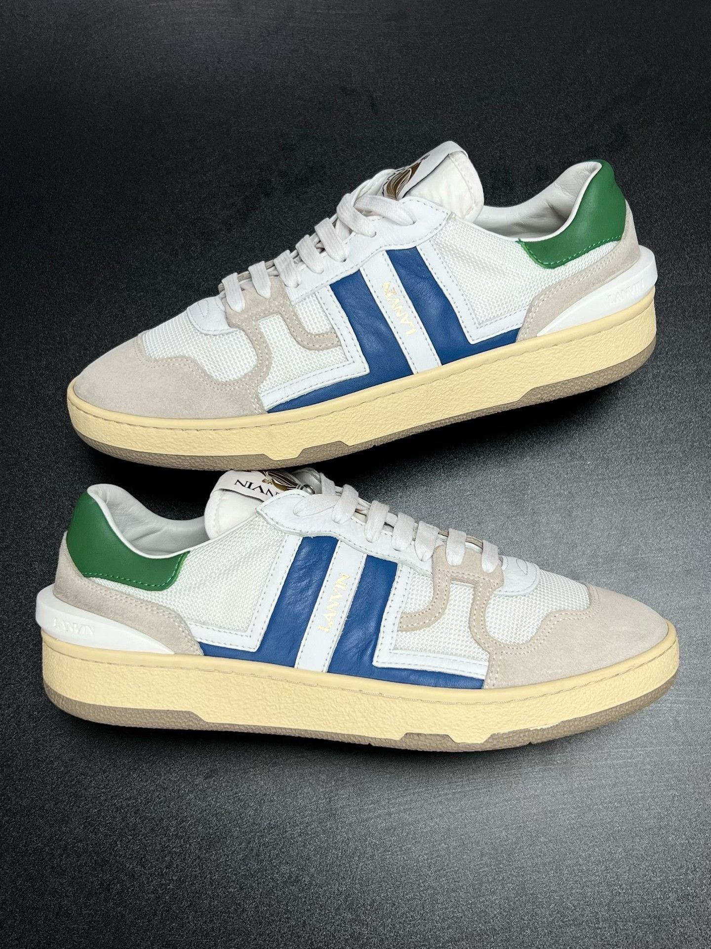 Lanvin Lanvin Blue Shoes Low Top High Top Us9 Size US 9 / EU 42 - 5 Thumbnail