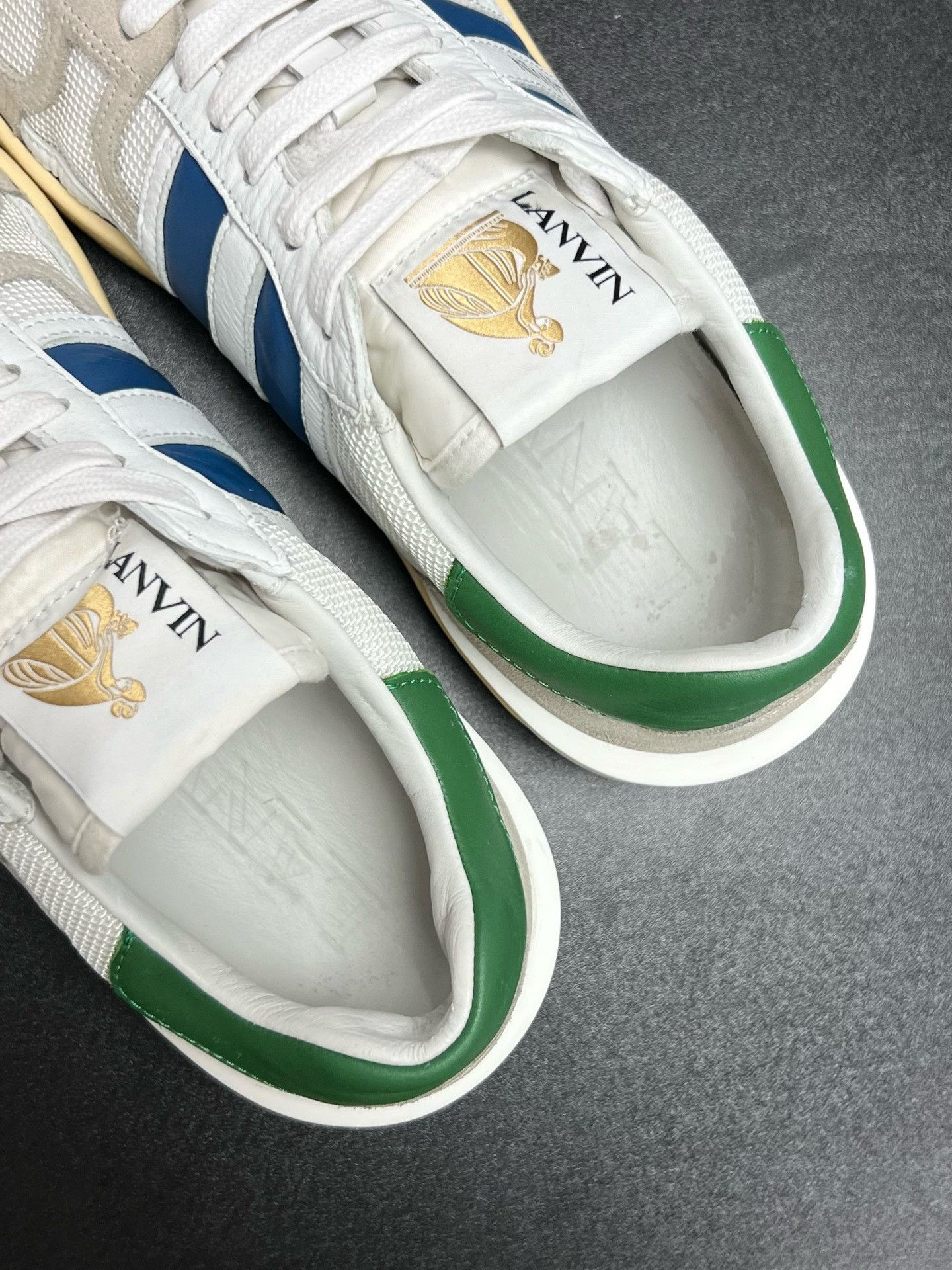Lanvin Lanvin Blue Shoes Low Top High Top Us9 Size US 9 / EU 42 - 4 Thumbnail