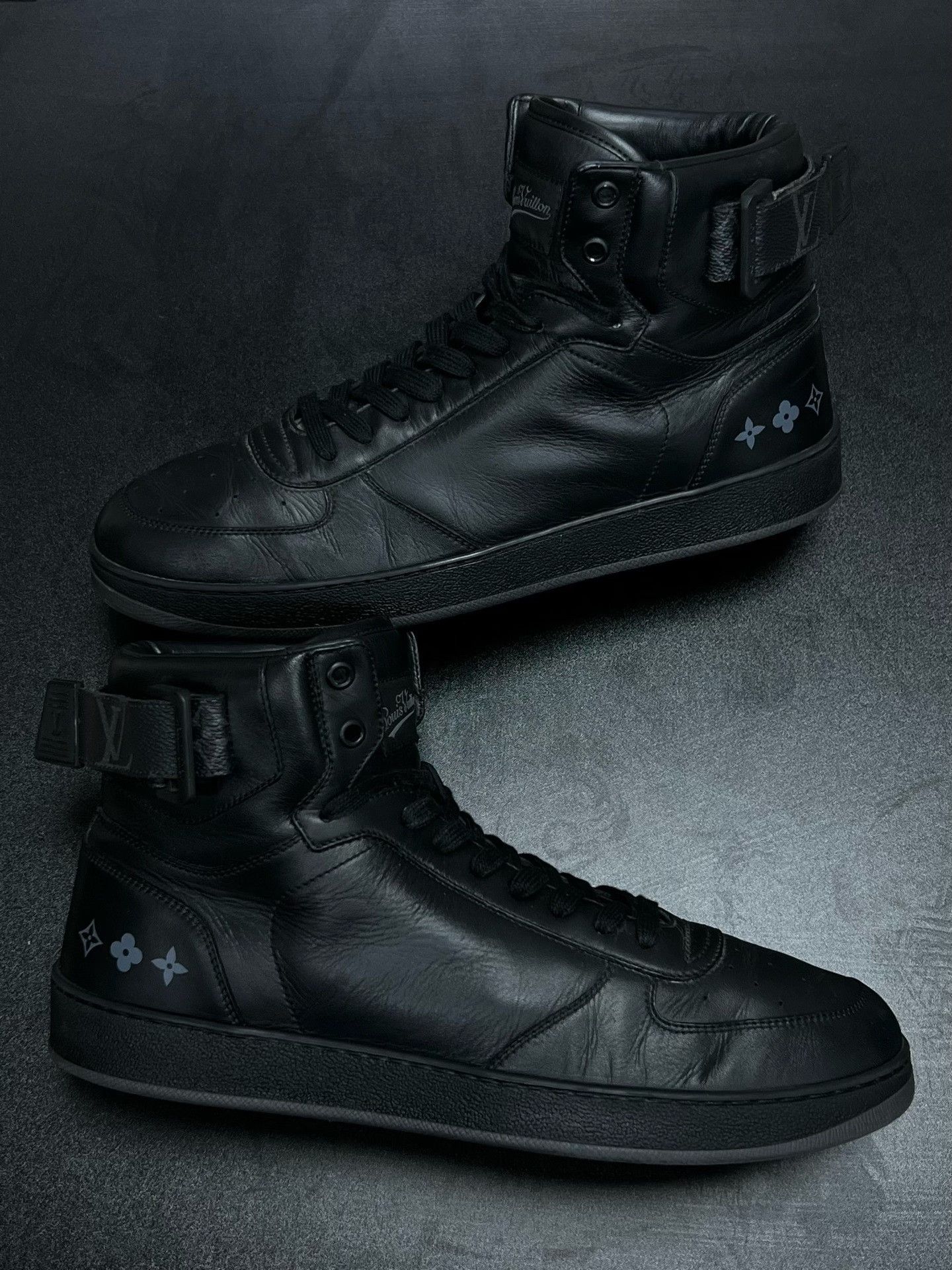 Louis Vuitton Louis Vuitton Black Shoes Low Top Size US 10 / EU 43 - 5 Thumbnail